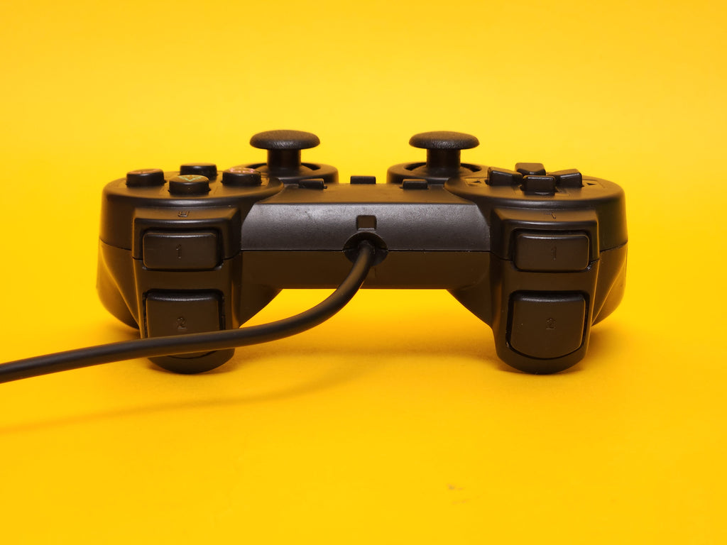 Black PlayStation 2 Slimline Console + Controller & Cables