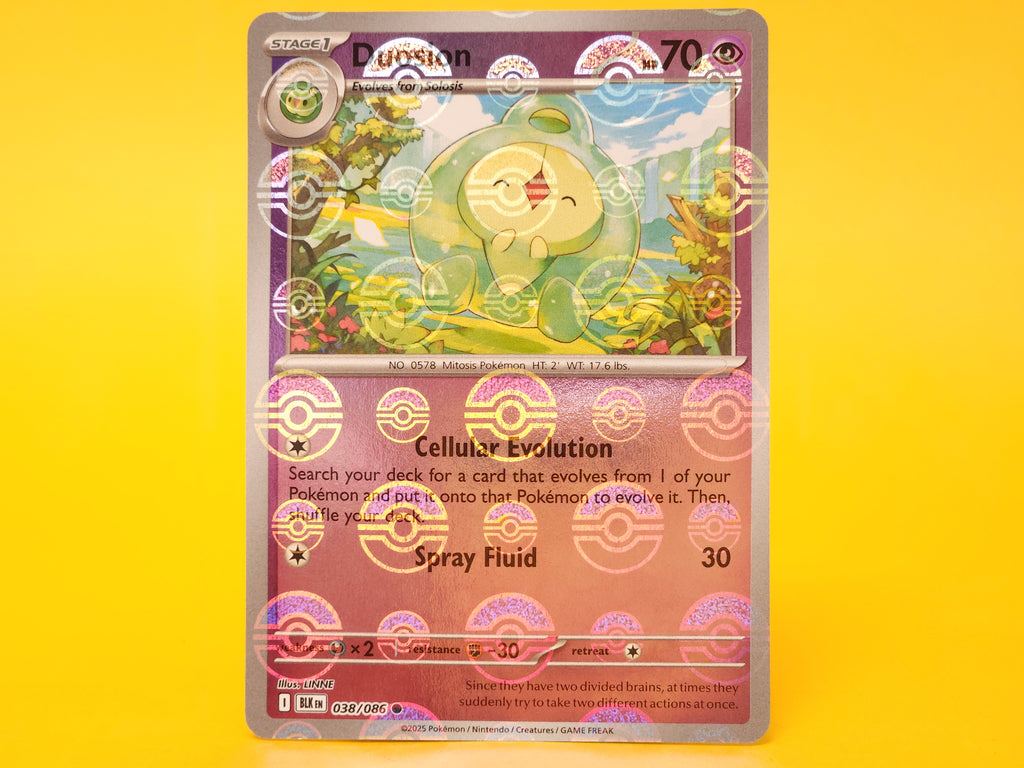 Duosion: 038/086 – 2025 Pokémon Common Holofoil