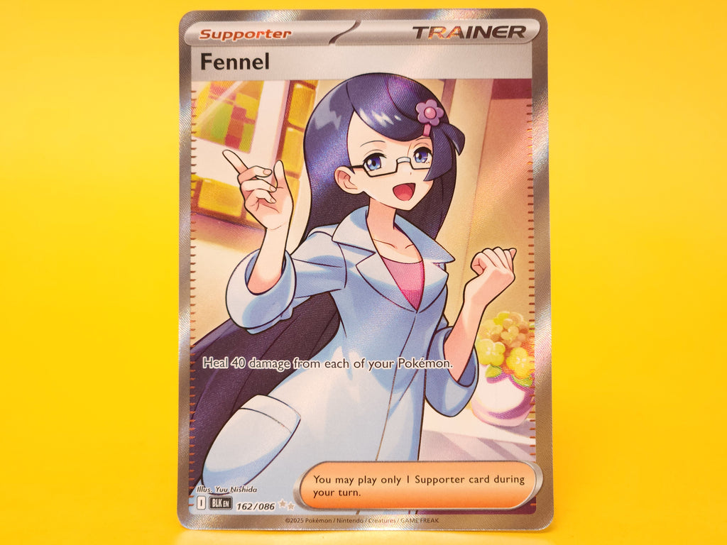 Fennel: 162/086 – 2025 Pokémon Ultra Rare Holofoil