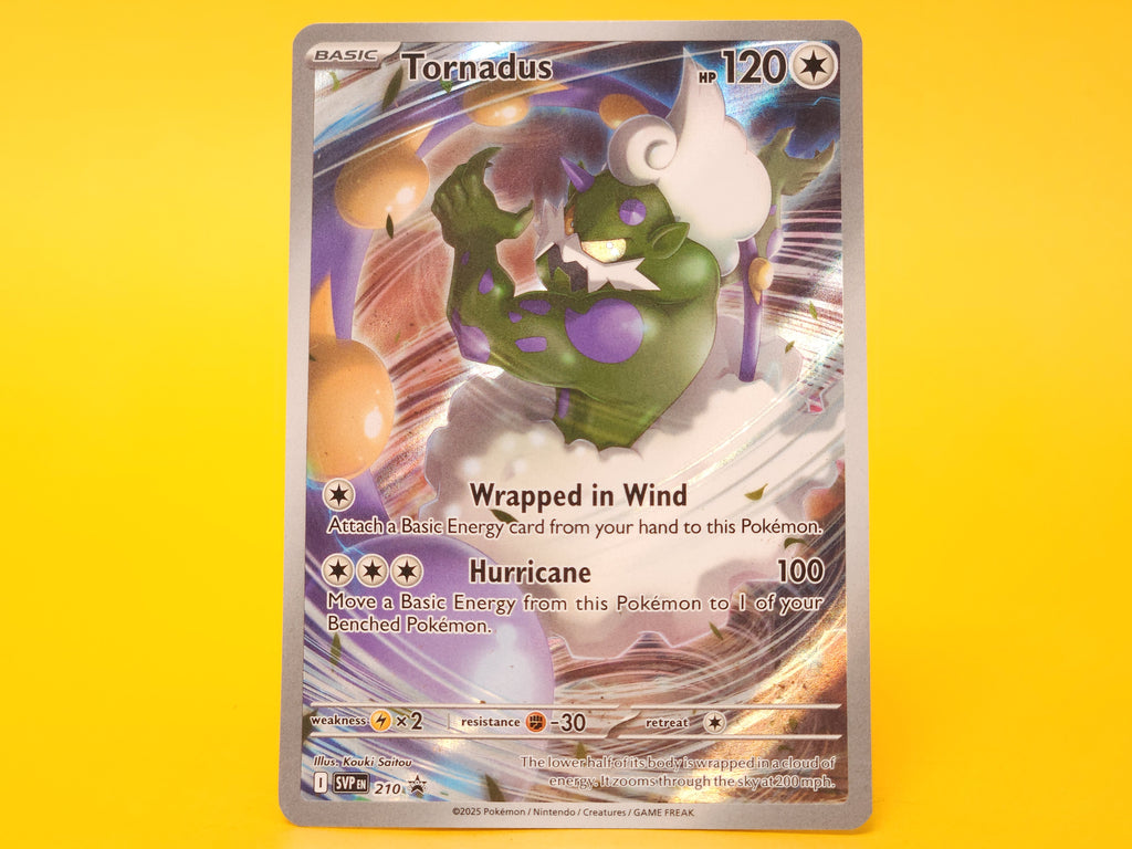 Tornadus: 210 – 2025 Pokémon Promo Holofoil