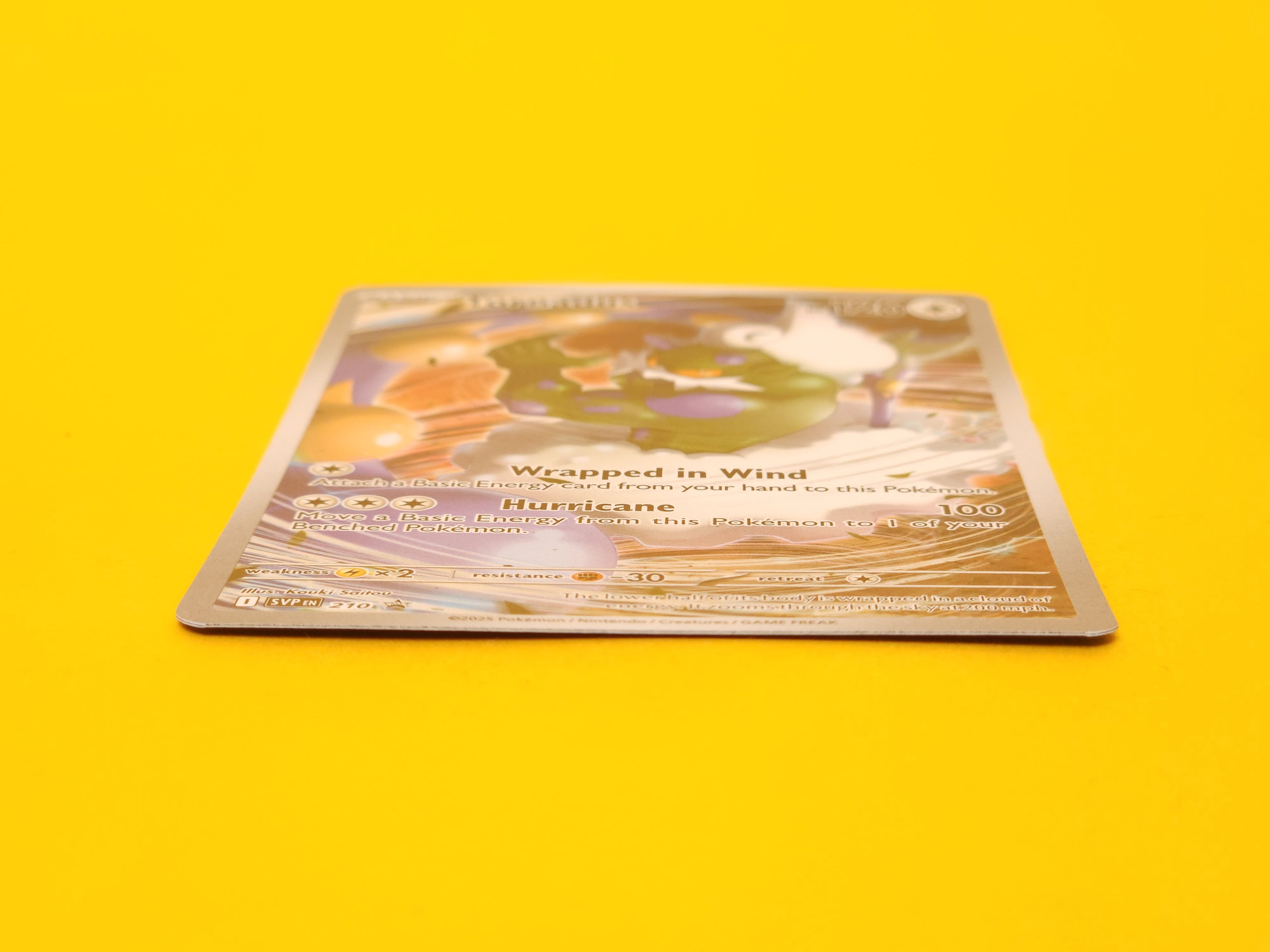Tornadus: 210 – 2025 Pokémon Promo Holofoil