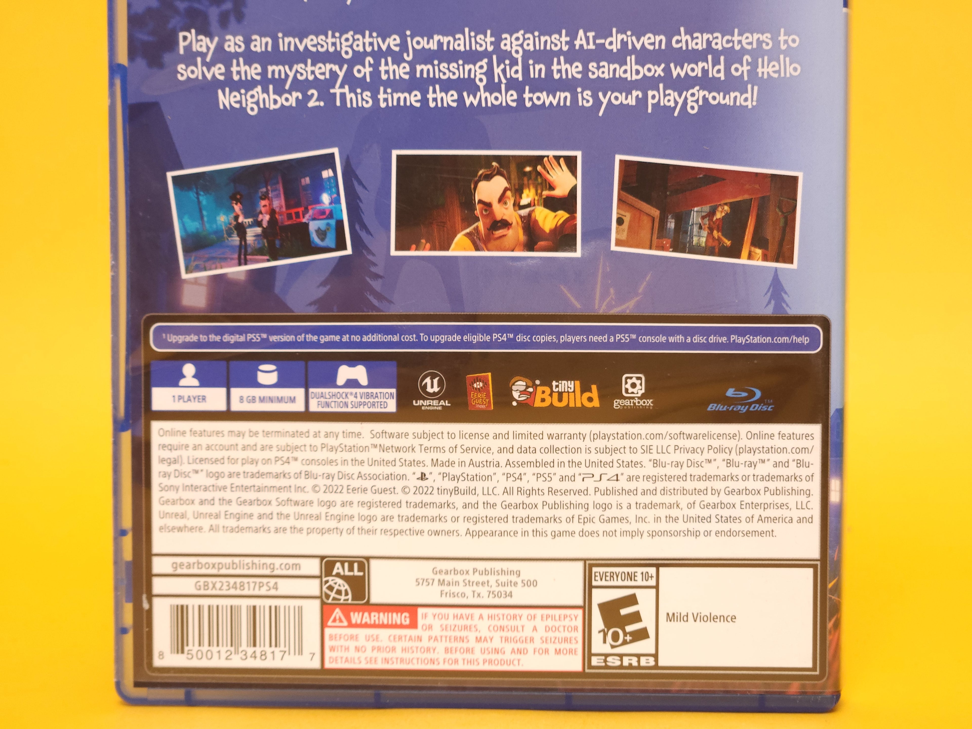Hello Neighbor 2 – 2022 PlayStation 4