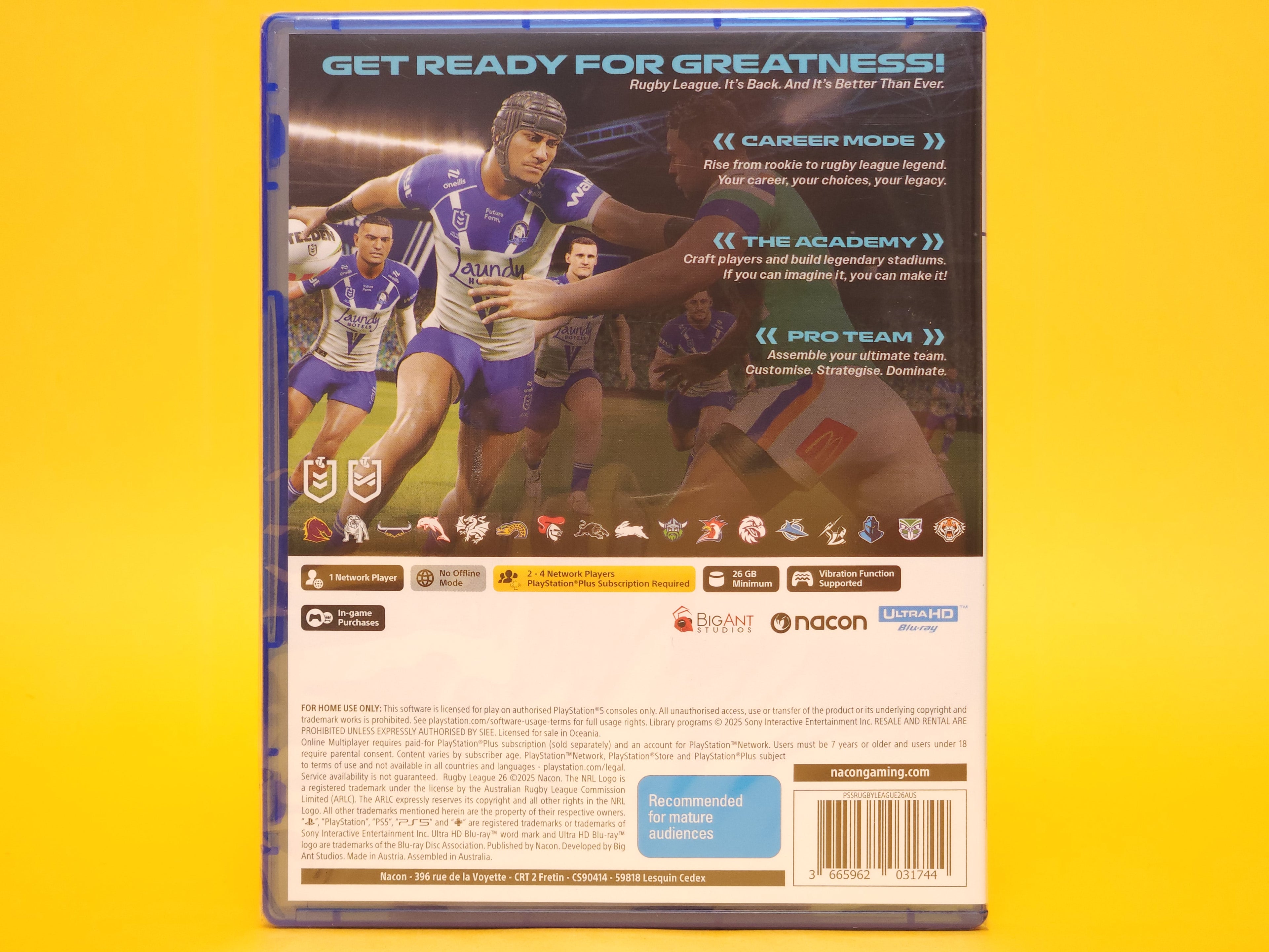 Rugby League 26 – 2025 PlayStation 5