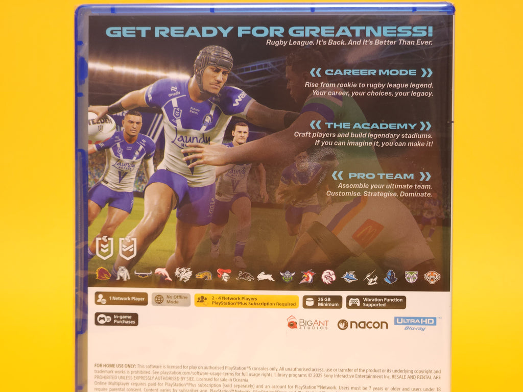 Rugby League 26 – 2025 PlayStation 5
