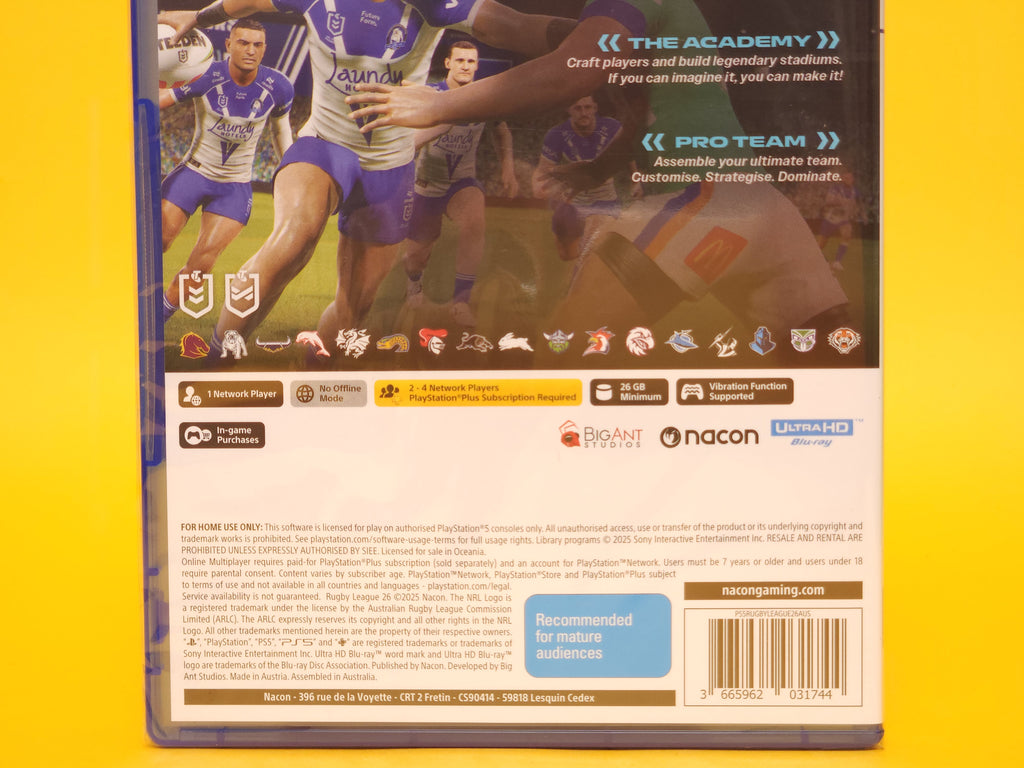 Rugby League 26 – 2025 PlayStation 5