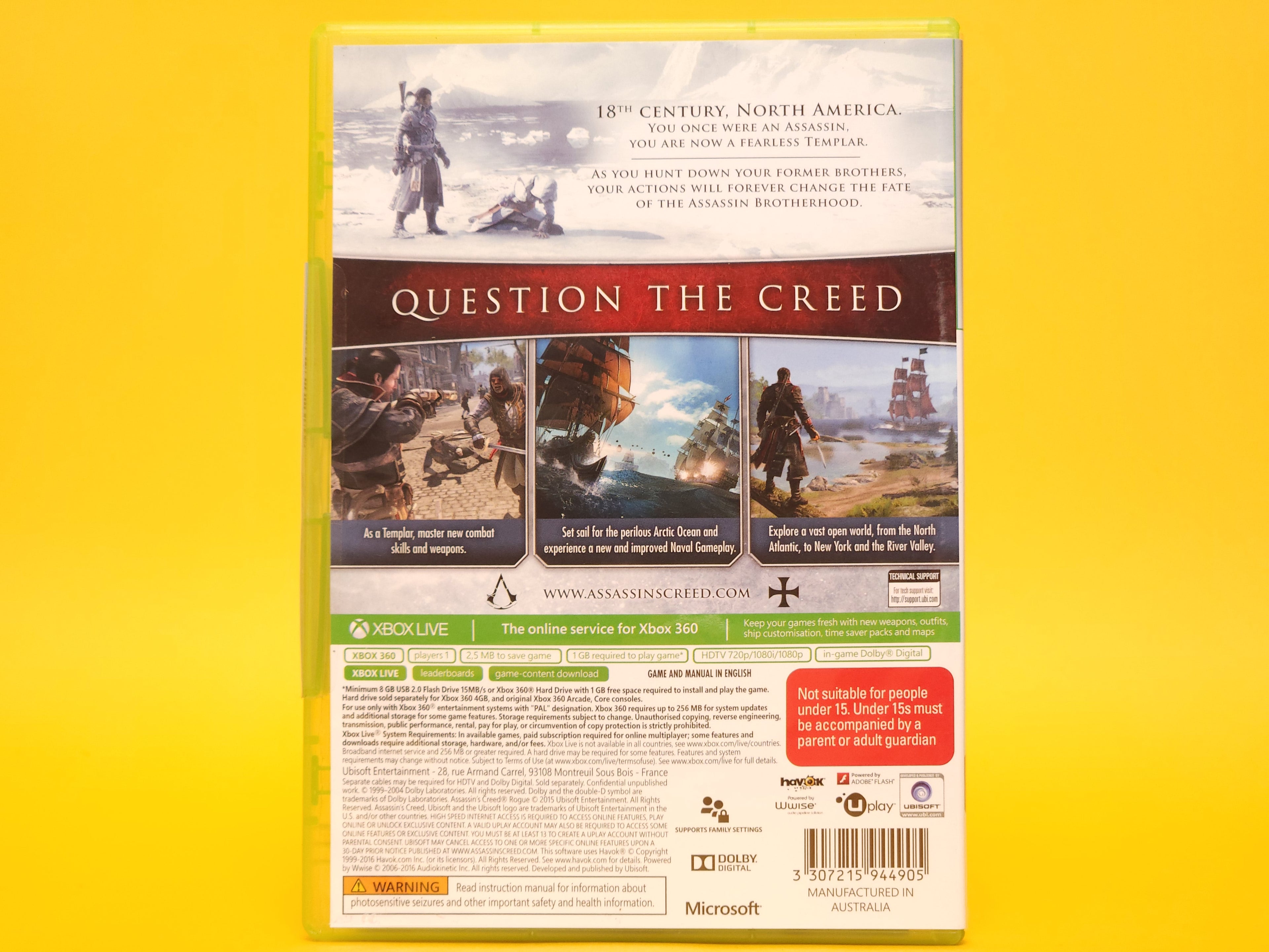 Assassin's Creed Rogue – 2014 Xbox 360 Classics