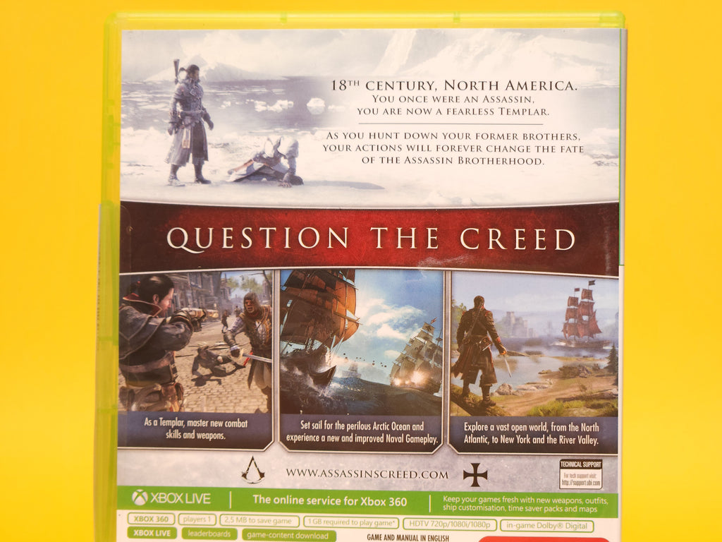 Assassin's Creed Rogue – 2014 Xbox 360 Classics