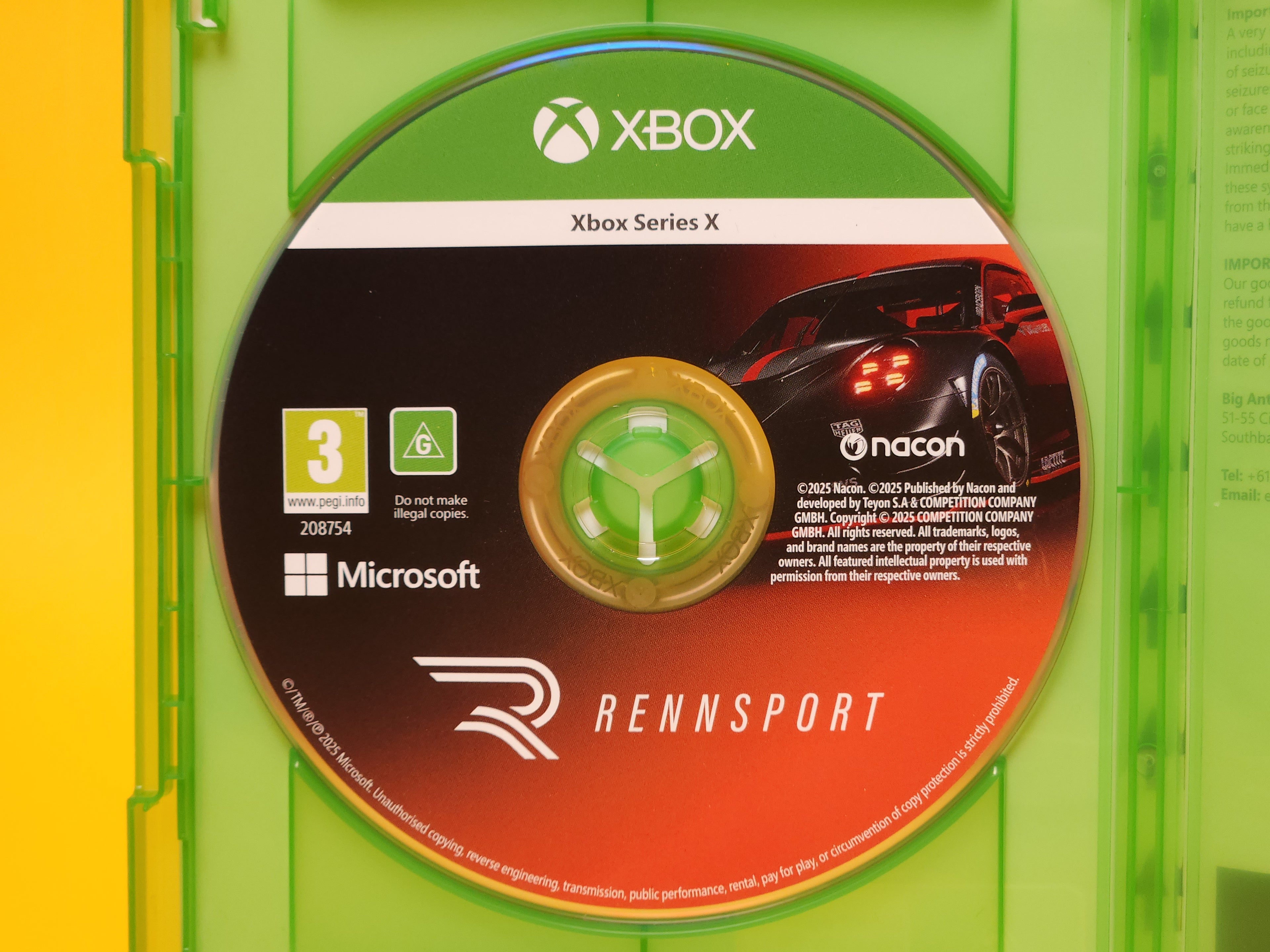 Rennsport – 2025 Xbox Series X / S