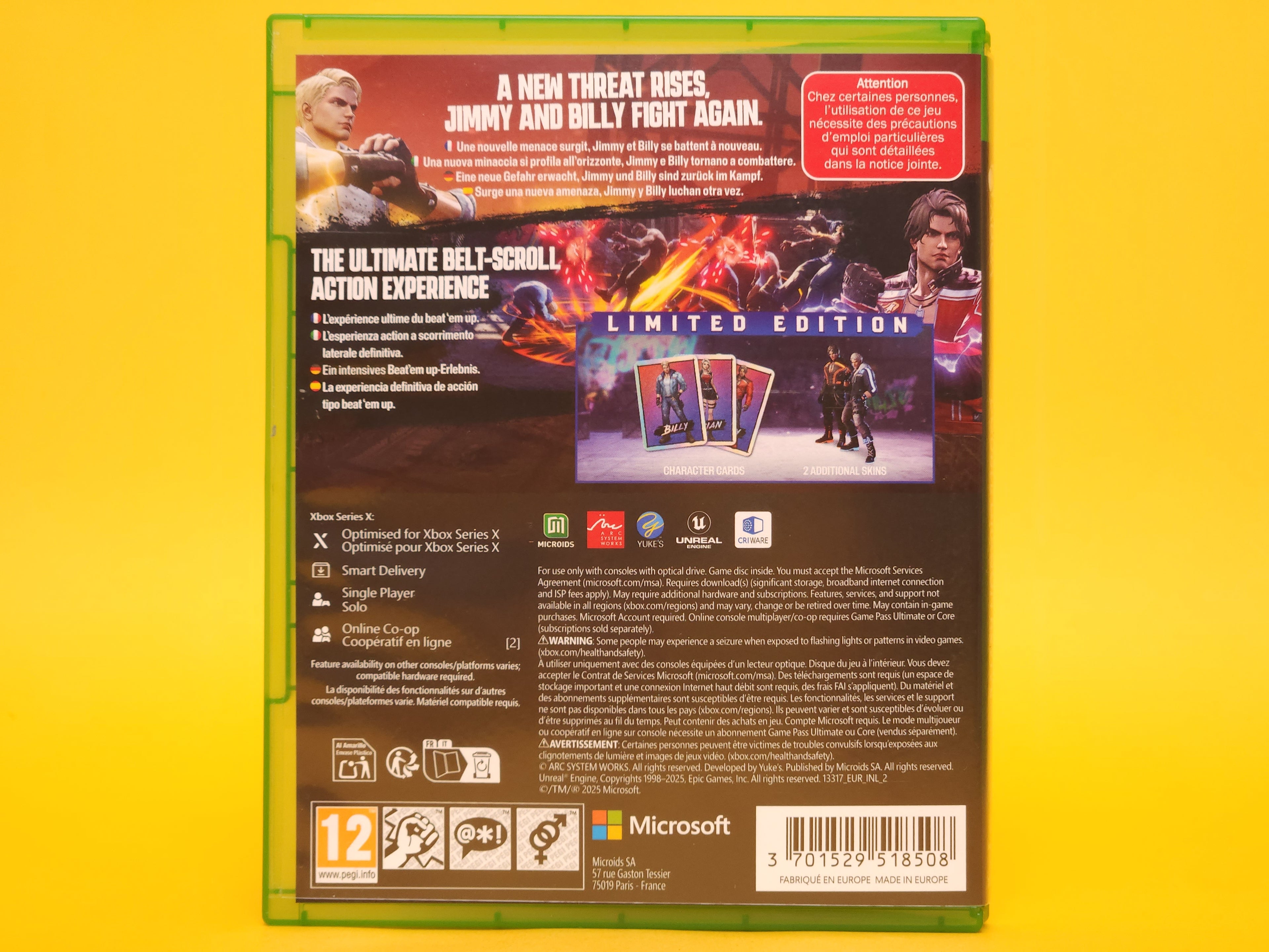 Double Dragon Revive (Limited Edition) – 2025 Xbox Series X / S