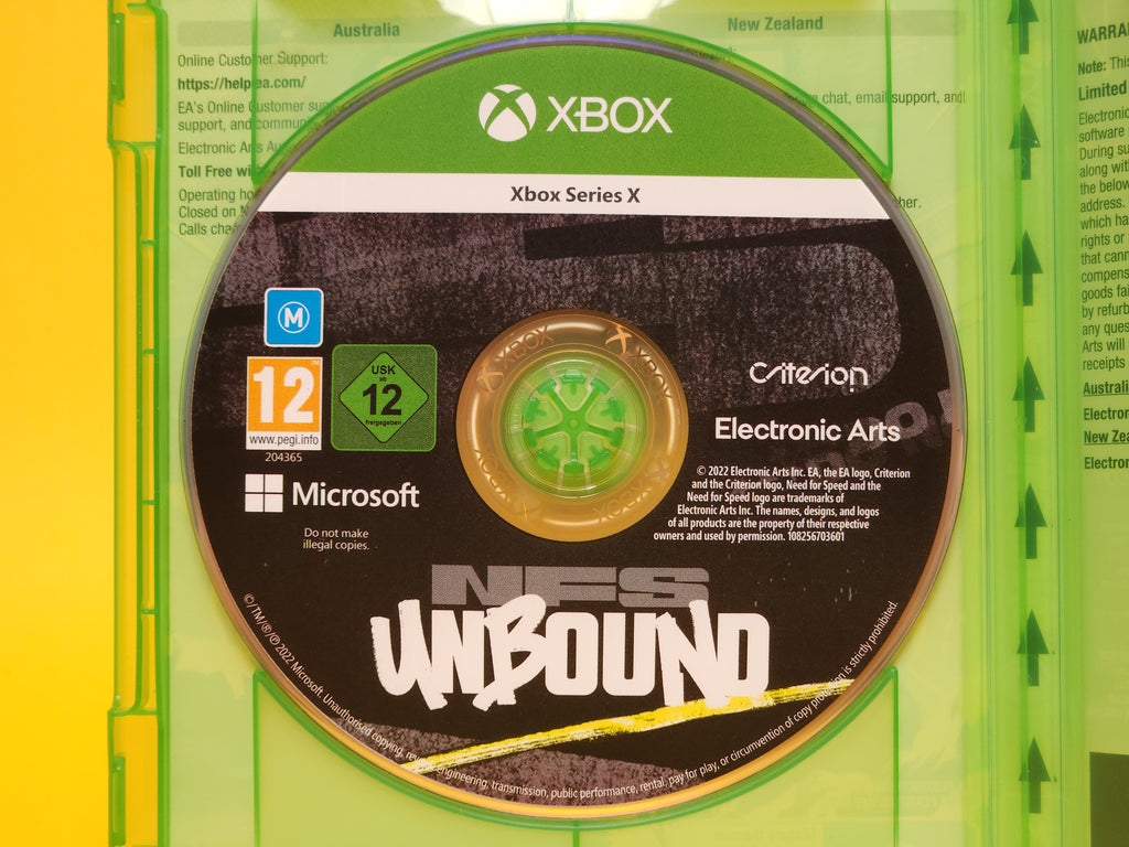 Need for Speed Unbound – 2022 Xbox Series X / S