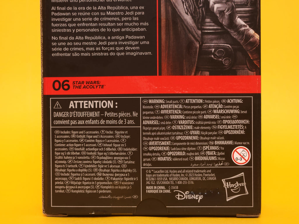 Mae (Assassin): The Acolyte #06 – 2023 Hasbro Star Wars: The Black Series