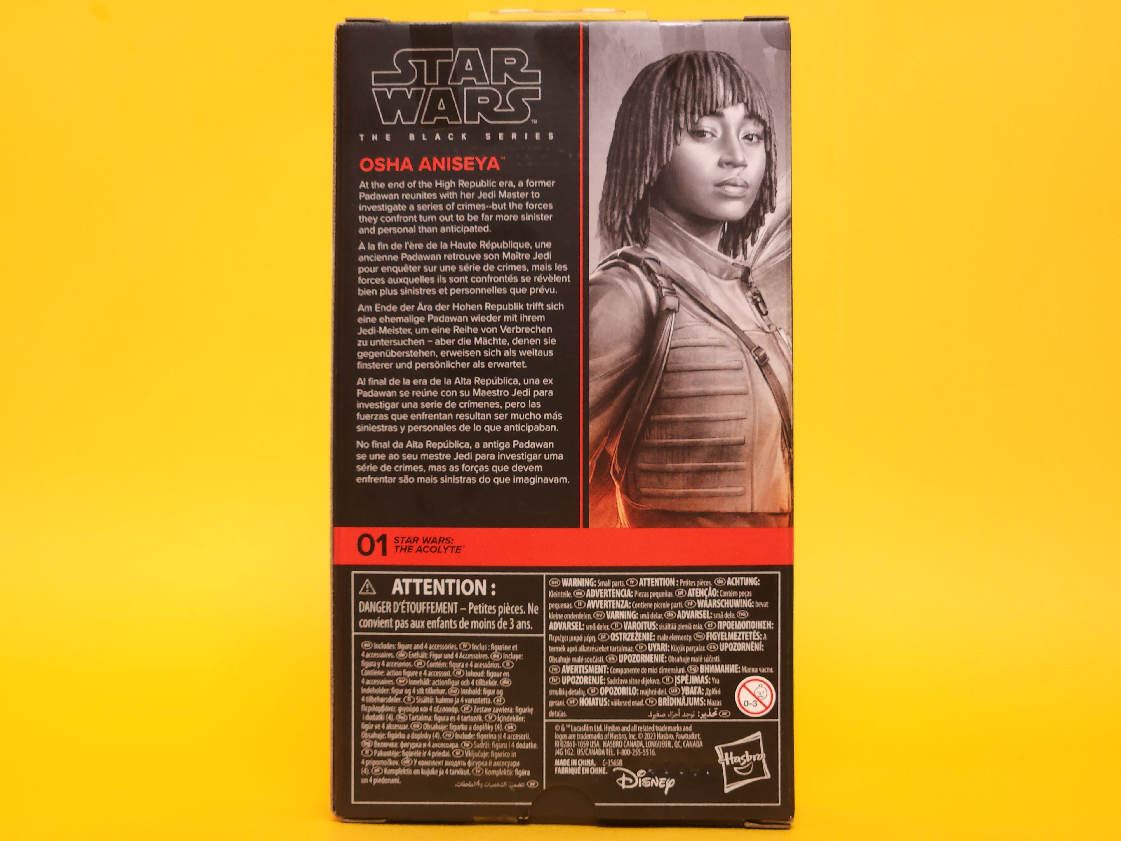 Osha Aniseya: The Acolyte #01 – 2023 Hasbro Star Wars: The Black Series
