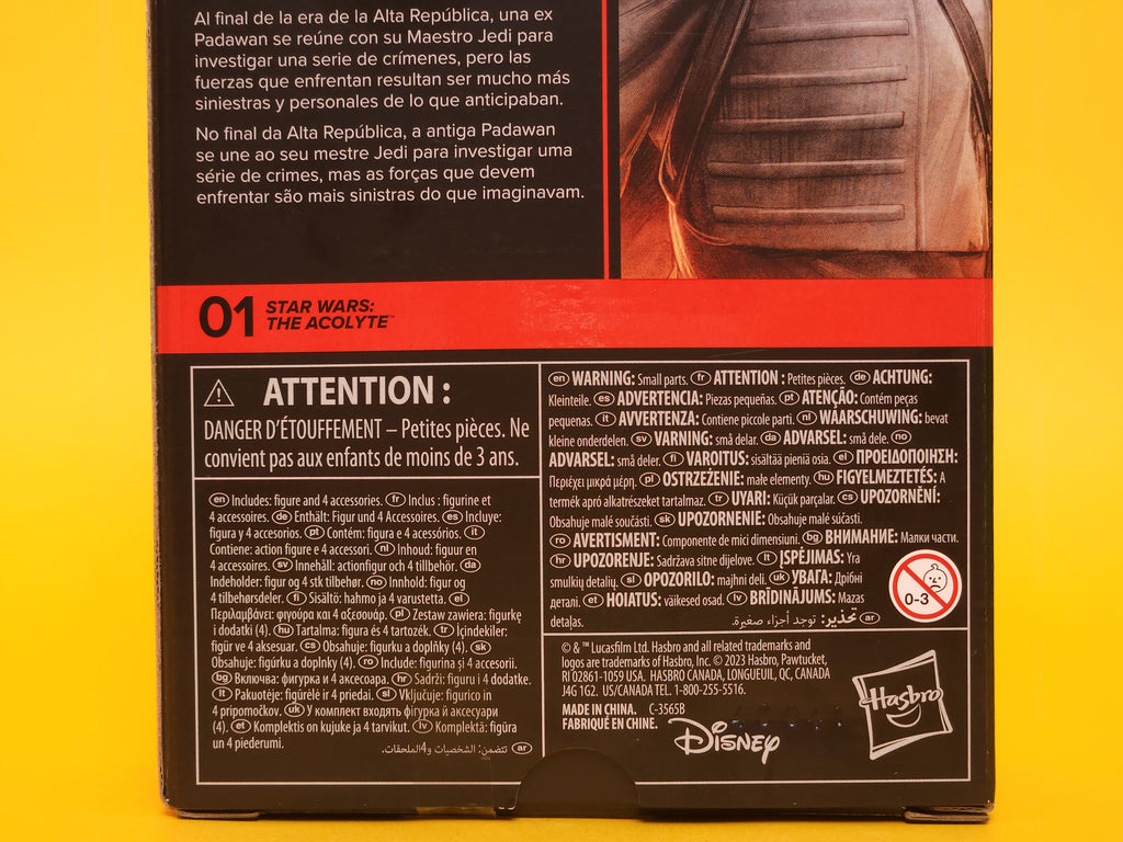 Osha Aniseya: The Acolyte #01 – 2023 Hasbro Star Wars: The Black Series