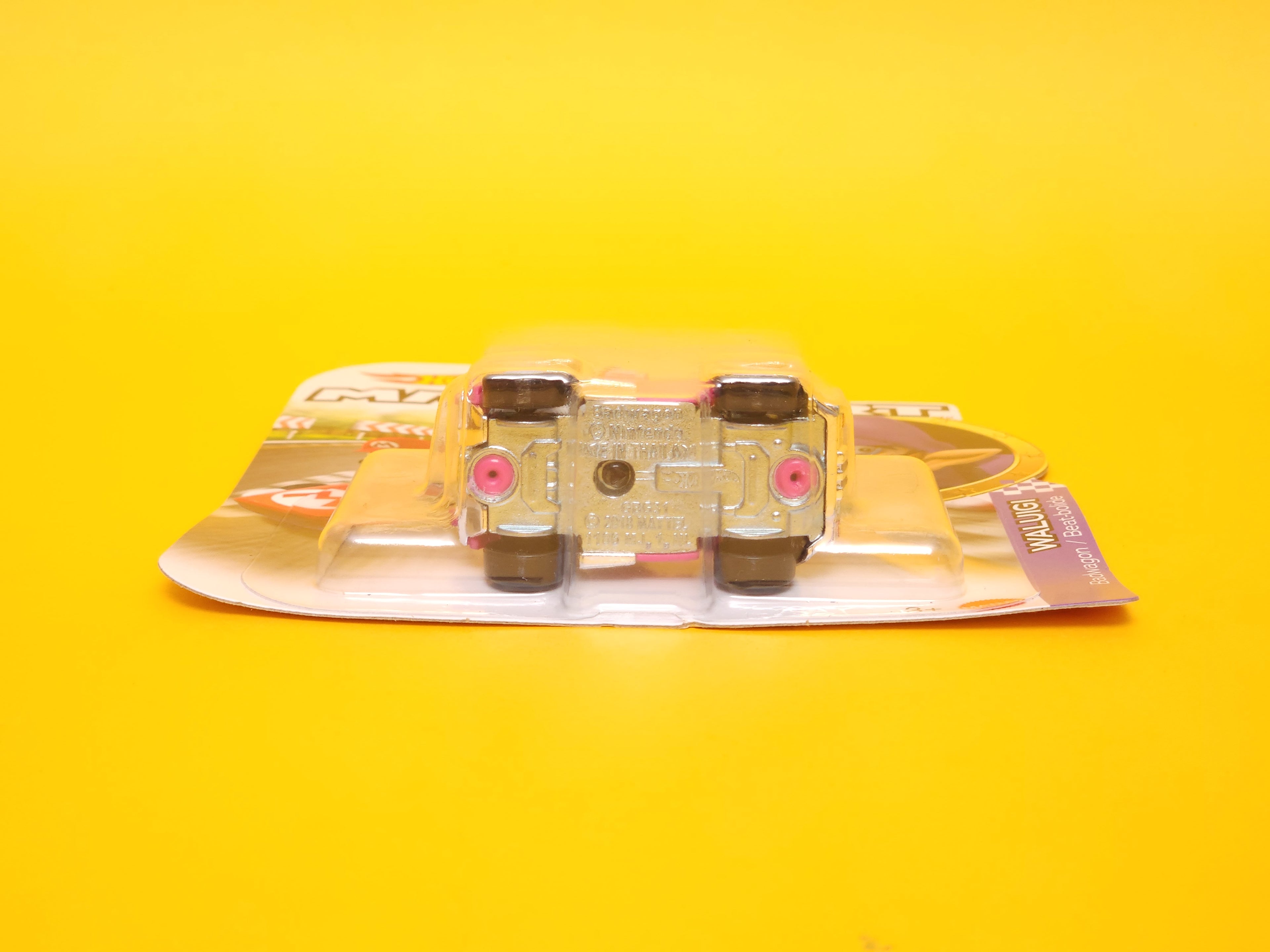 Waluigi (Badwagon): Pink – 2026 Mattel Hot Wheels Silver
