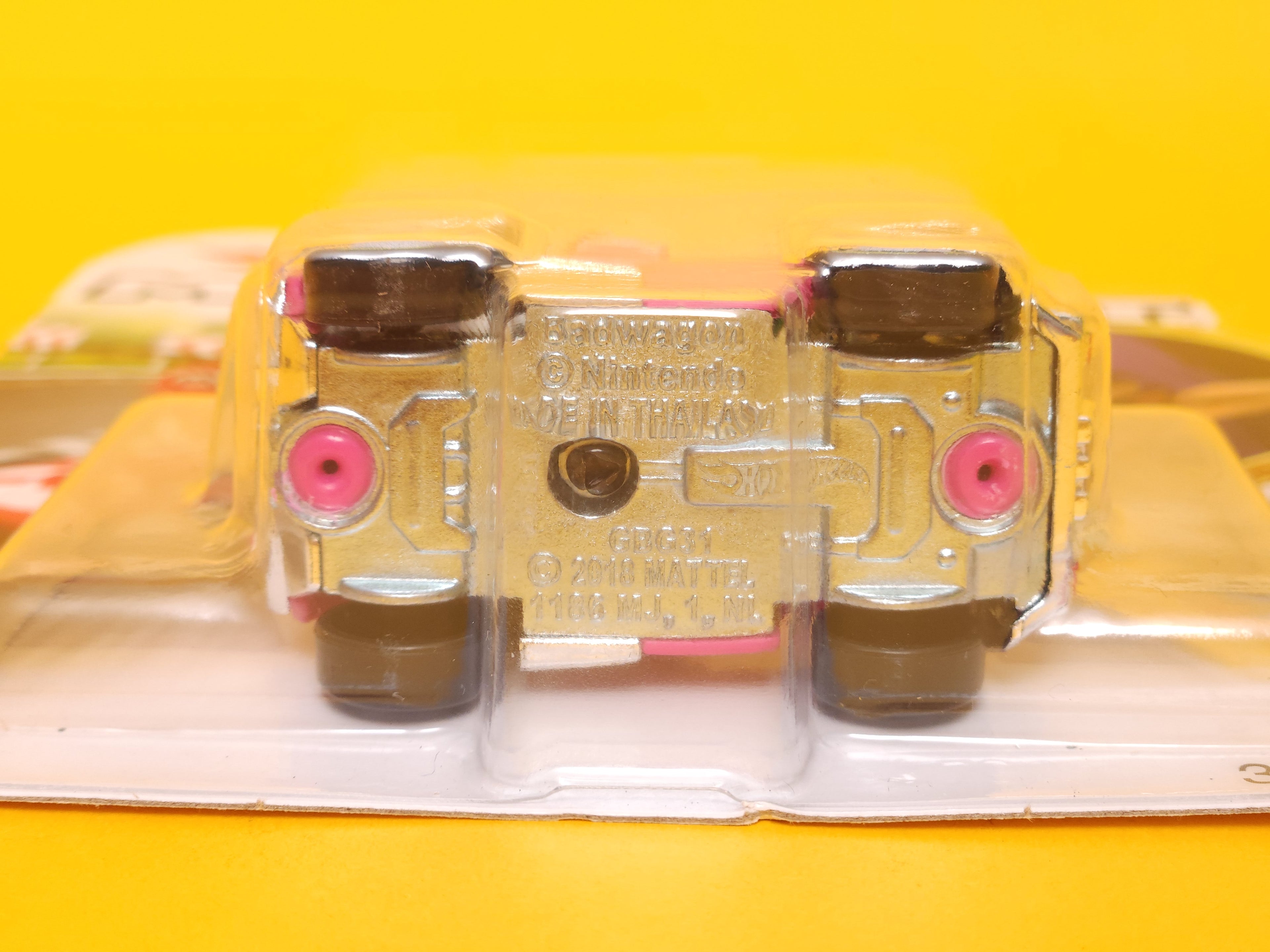 Waluigi (Badwagon): Pink – 2026 Mattel Hot Wheels Silver