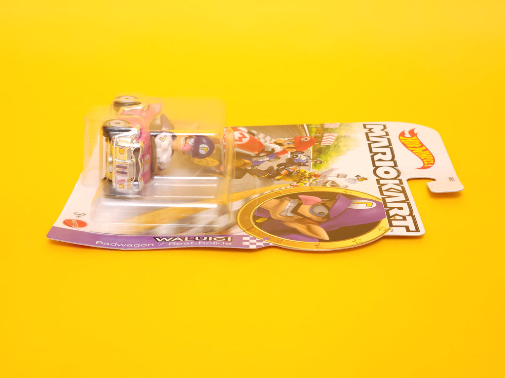 Waluigi (Badwagon): Pink – 2026 Mattel Hot Wheels Silver