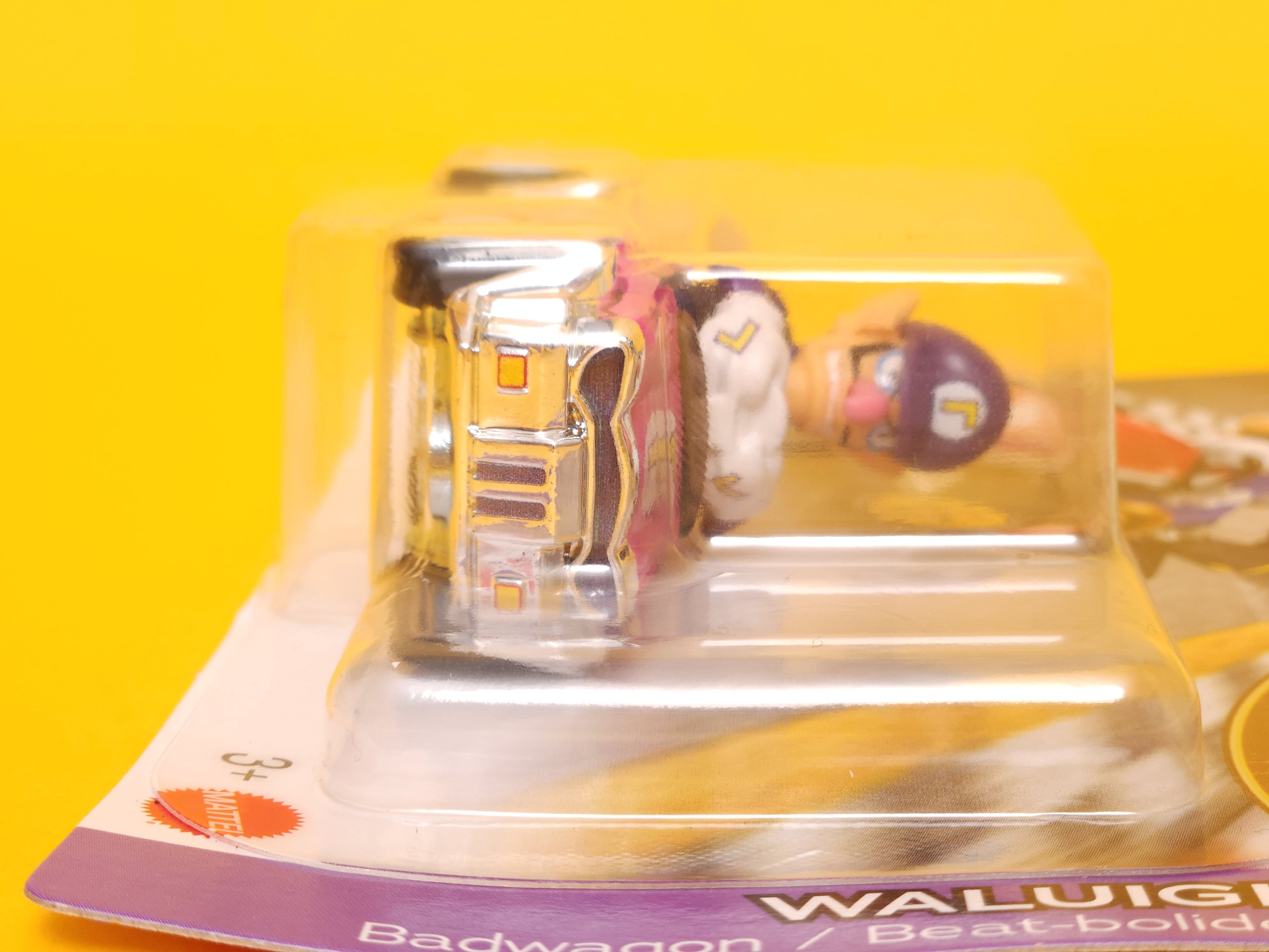 Waluigi (Badwagon): Pink – 2026 Mattel Hot Wheels Silver