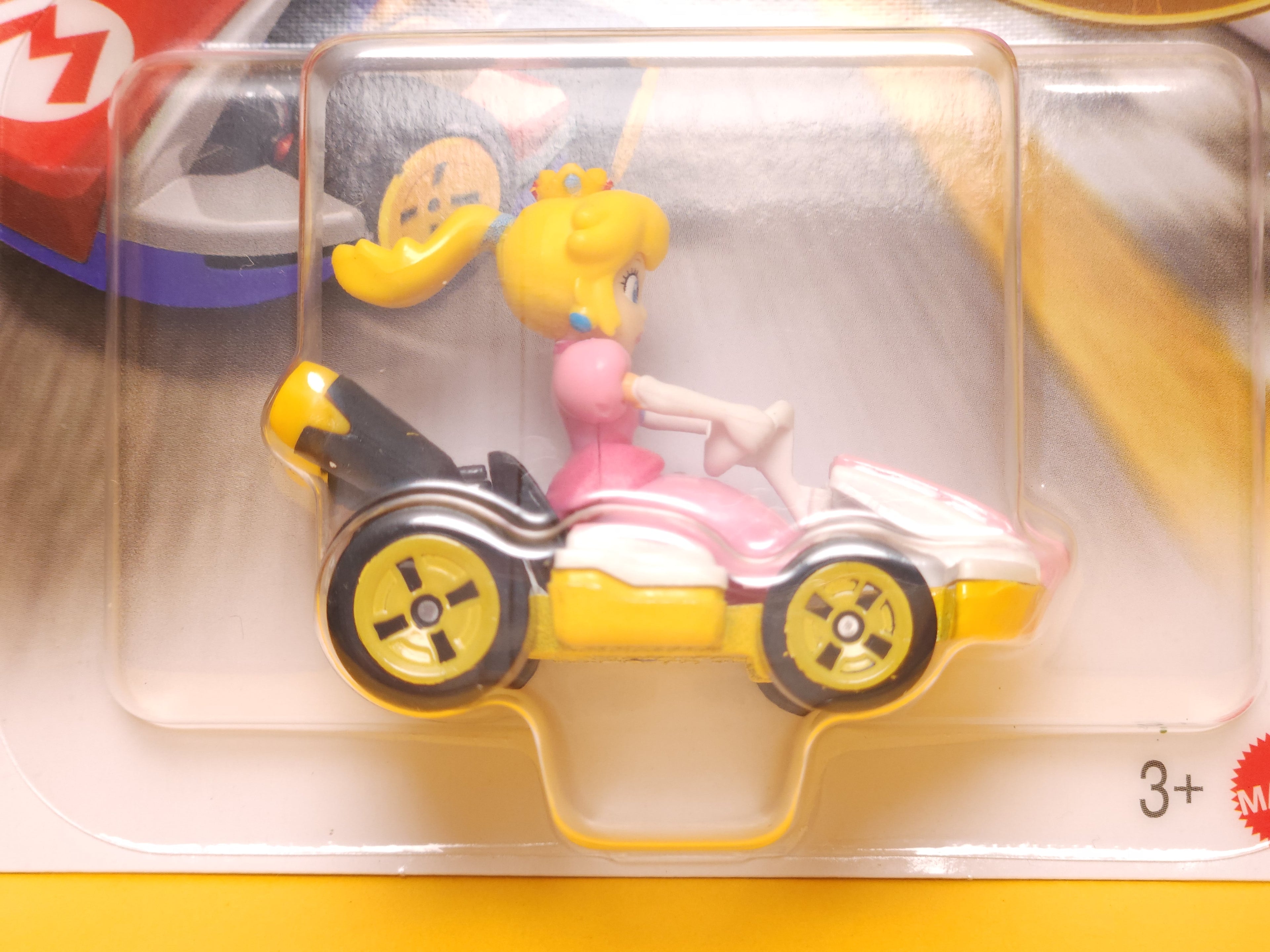 Princess Peach (Standard Kart): Light Pink – 2026 Mattel Hot Wheels Silver