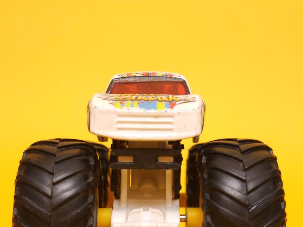 Wild Streak: White – 2019 Mattel Hot Wheels Monster Trucks 1st Edition