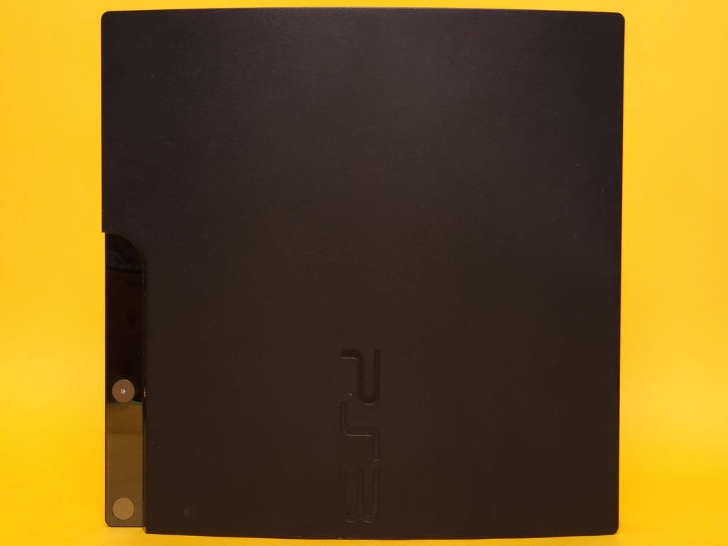 320GB Charcoal Black PlayStation 3 Slim Console + Scarlet Red Controller & Cables