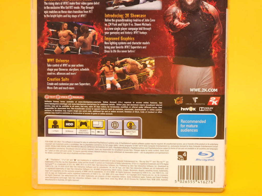 WWE 2K15 – 2014 PlayStation 3