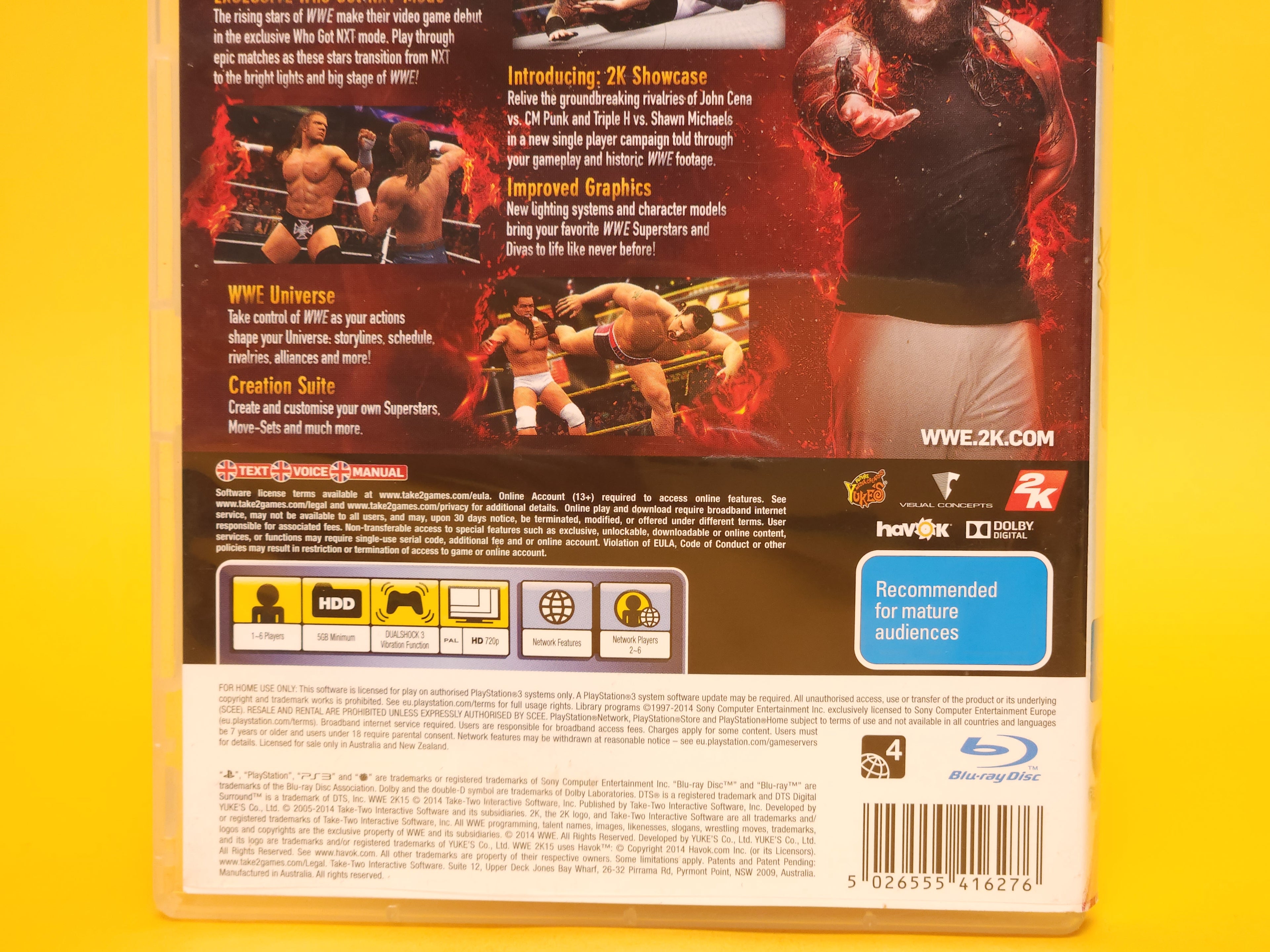 WWE 2K15 – 2014 PlayStation 3