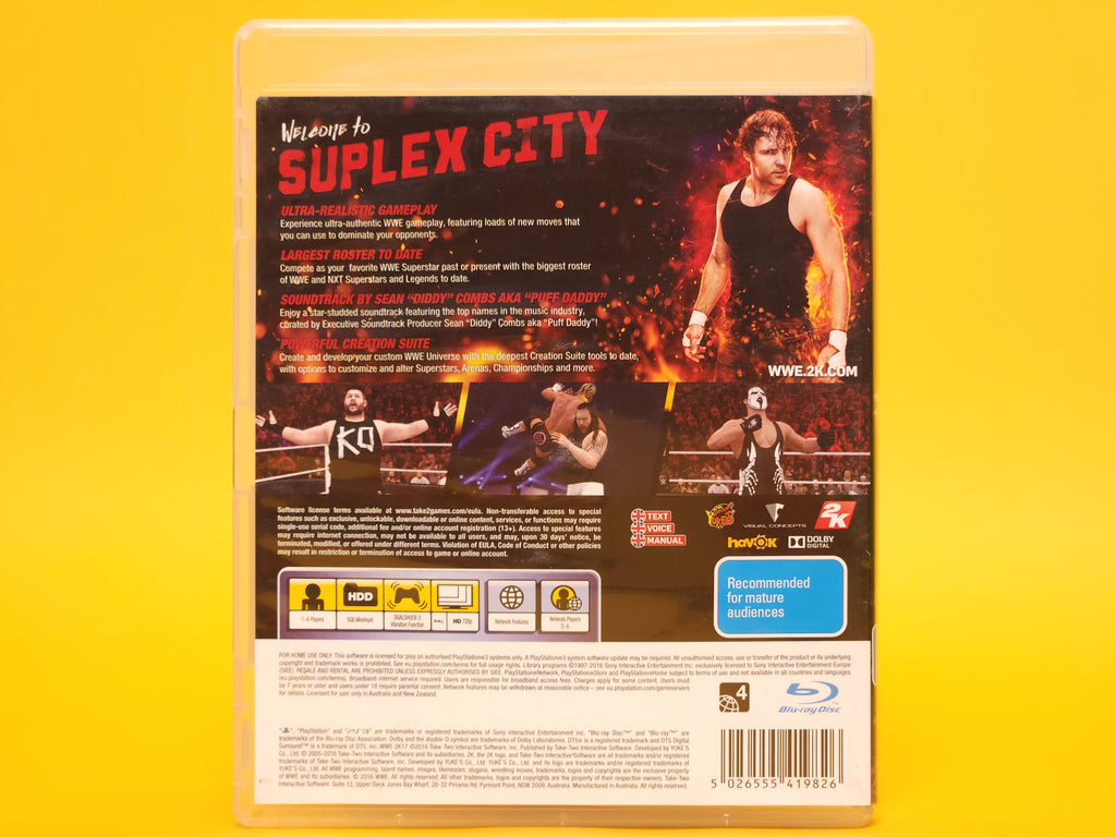 WWE 2K17 – 2016 PlayStation 3