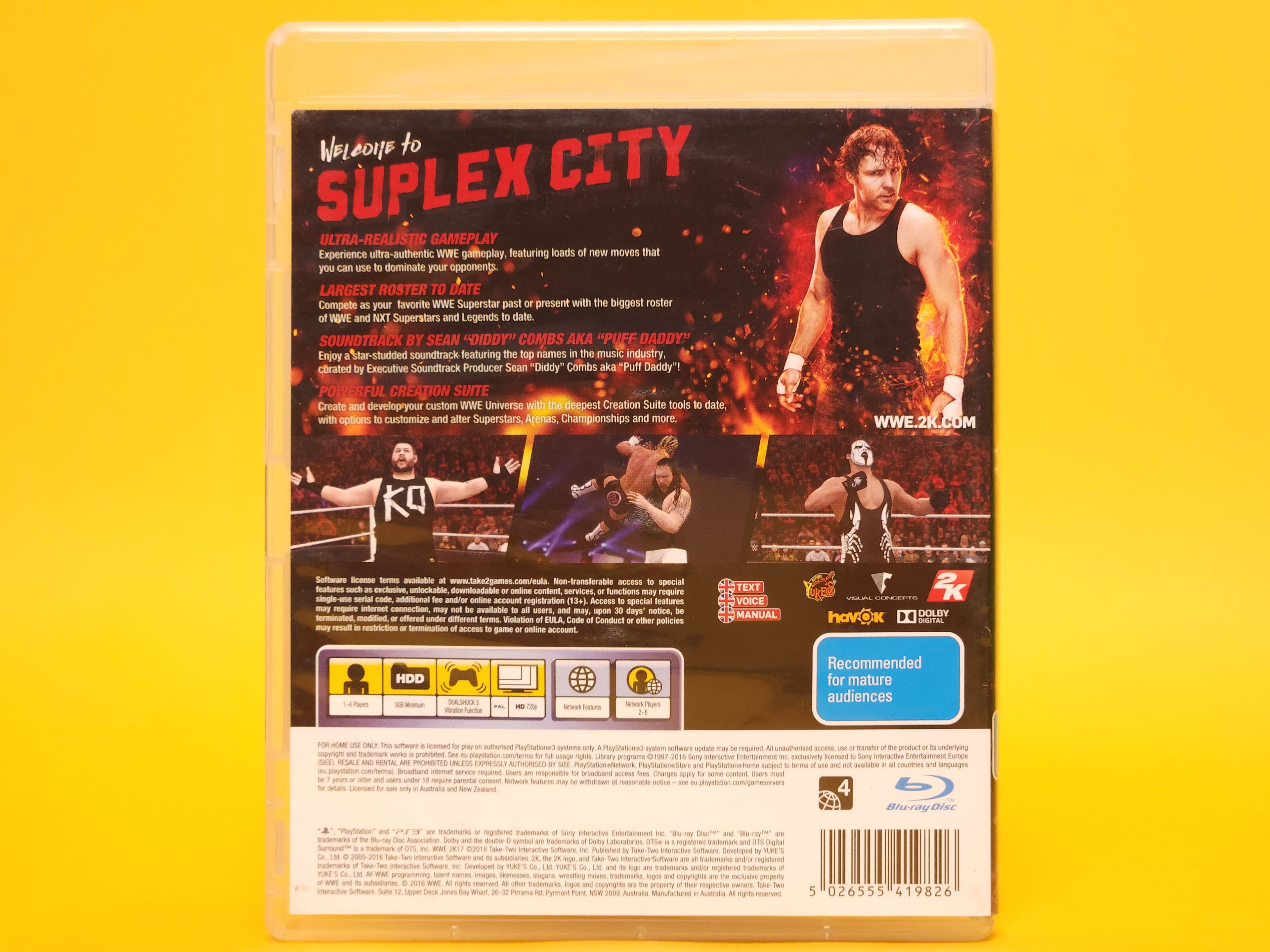 WWE 2K17 – 2016 PlayStation 3