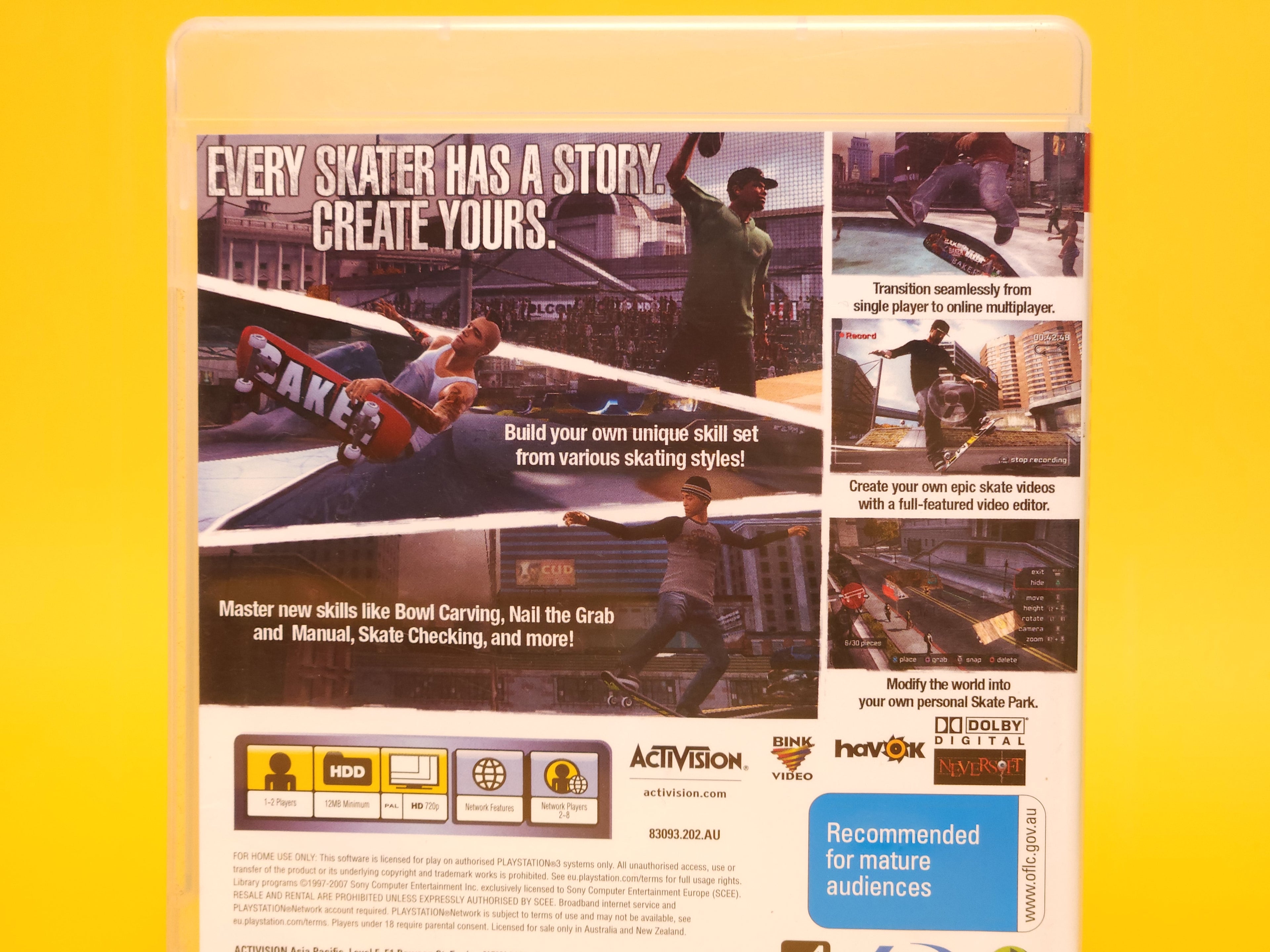 Tony Hawks's Proving Ground – 2007 PlayStation 3