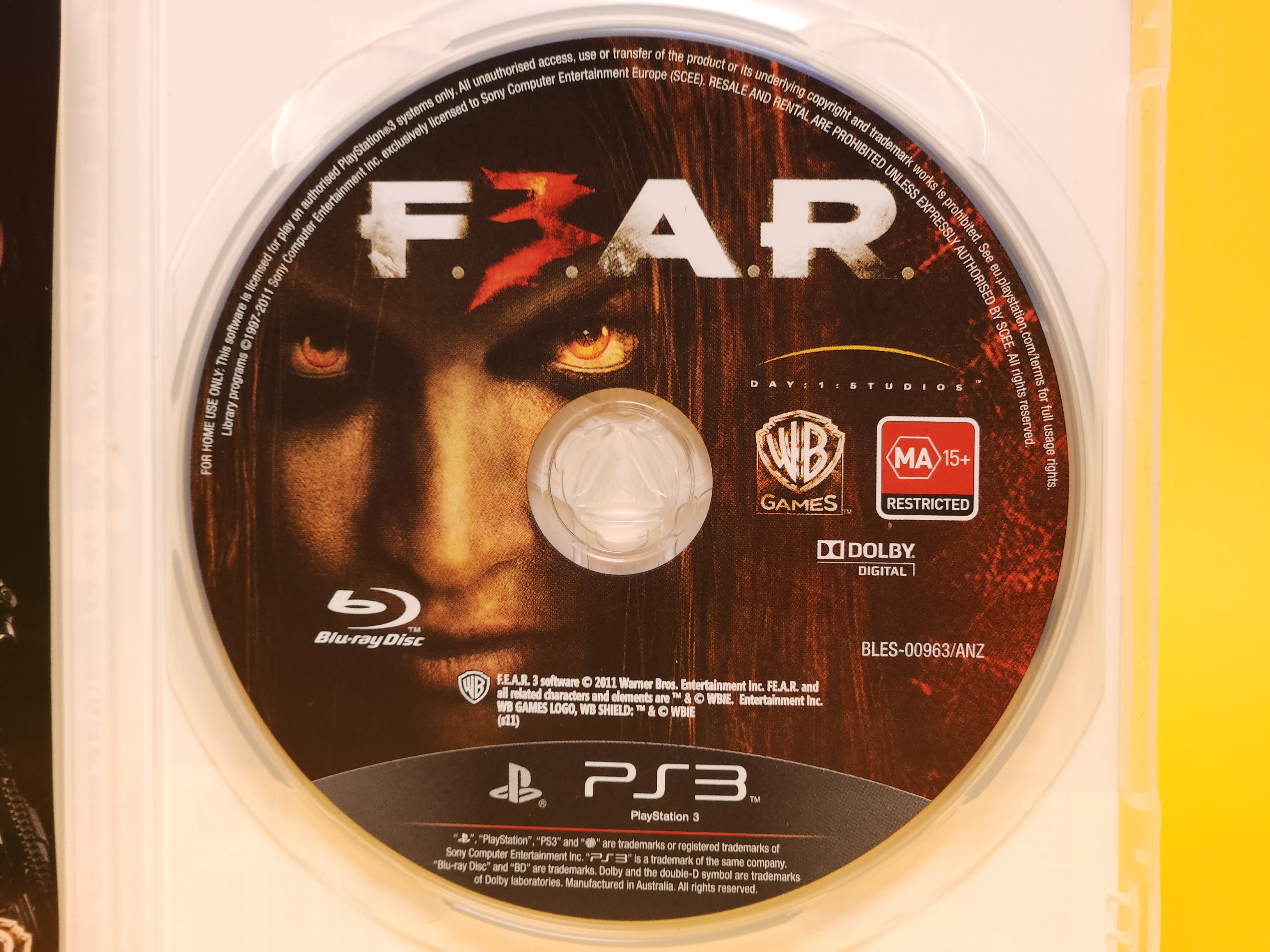 F.E.A.R. 3 – 2011 PlayStation 3