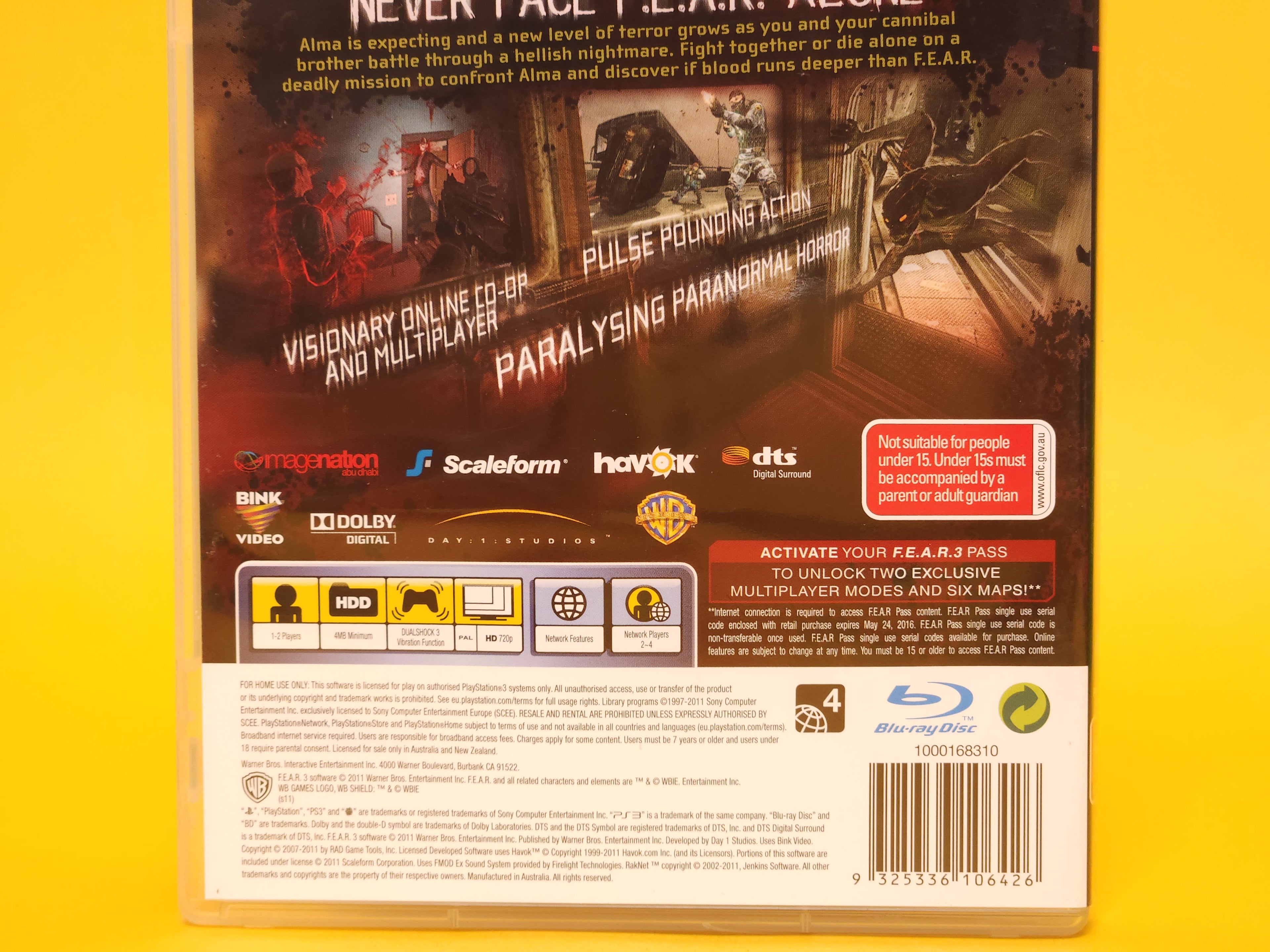 F.E.A.R. 3 – 2011 PlayStation 3