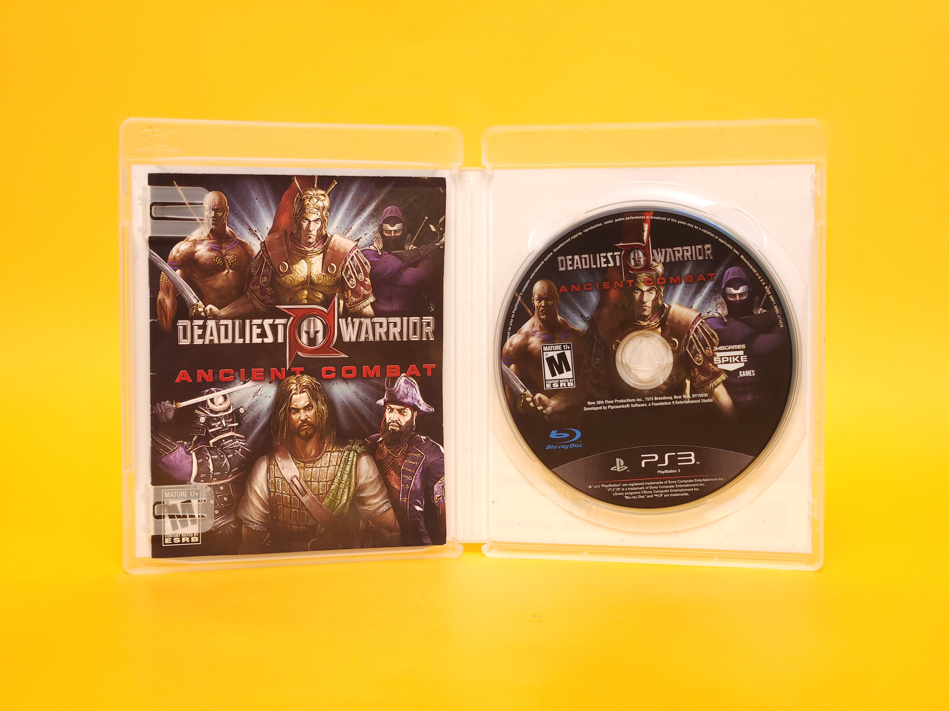 Deadliest Warrior Ancient Combat – 2012 PlayStation 3 Exclusive