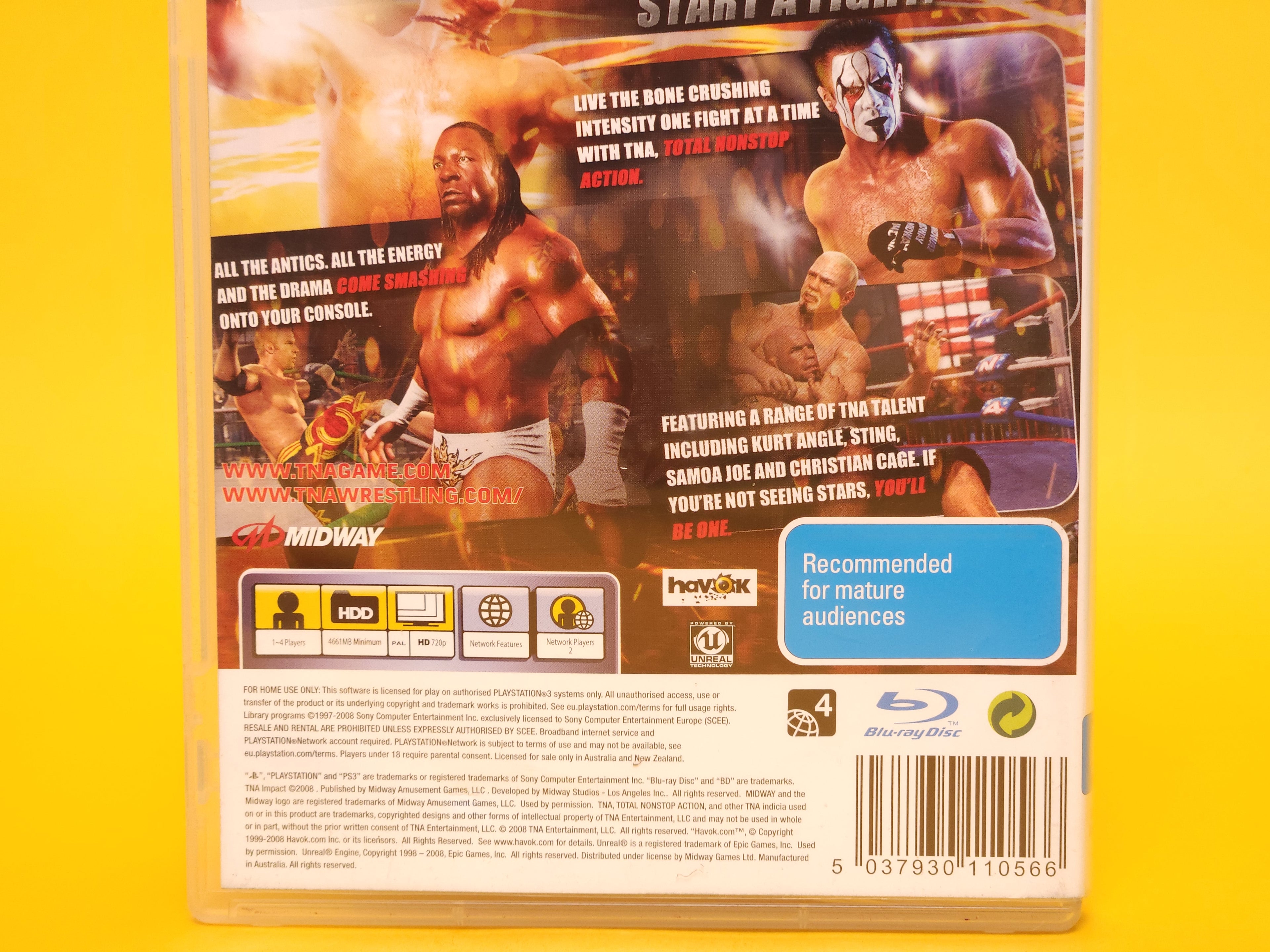 TNA Impact! – 2008 PlayStation 3