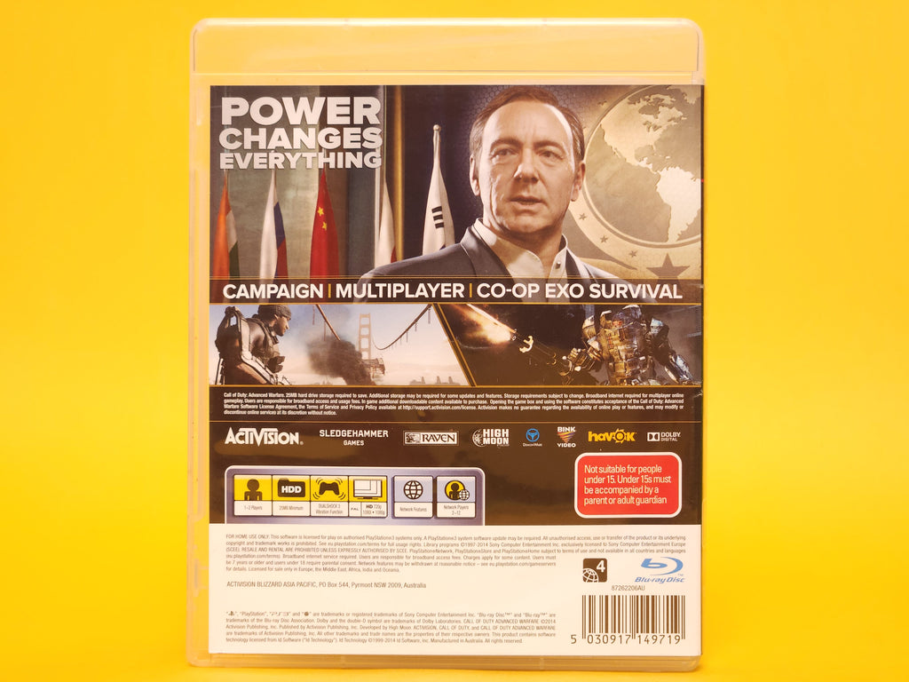 Call of Duty: Advanced Warfare – 2014 PlayStation 3