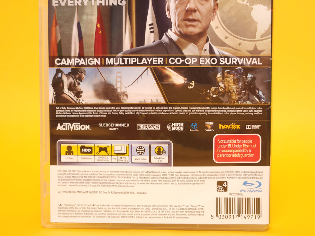 Call of Duty: Advanced Warfare – 2014 PlayStation 3