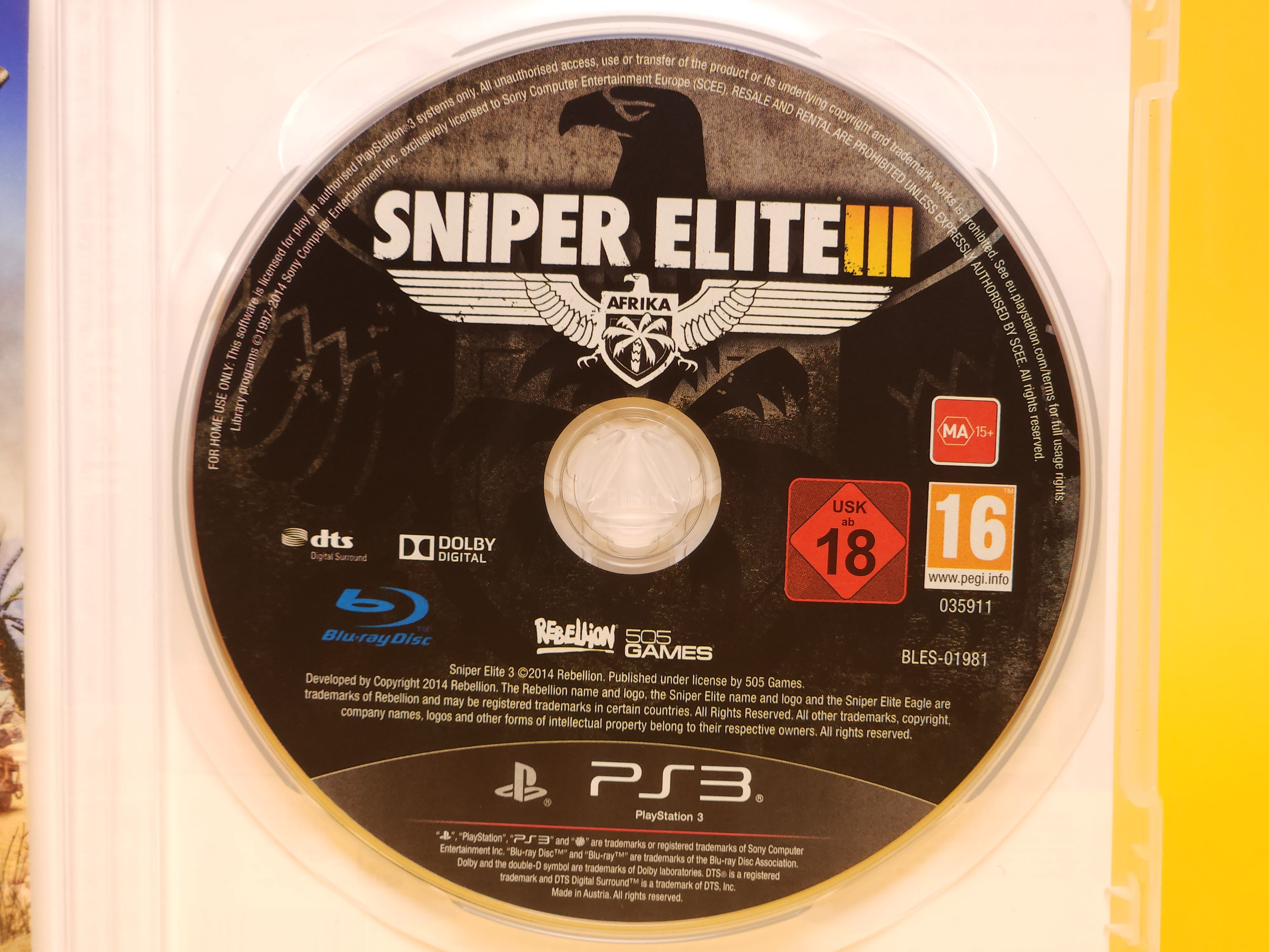 Sniper Elite III – 2014 PlayStation 3