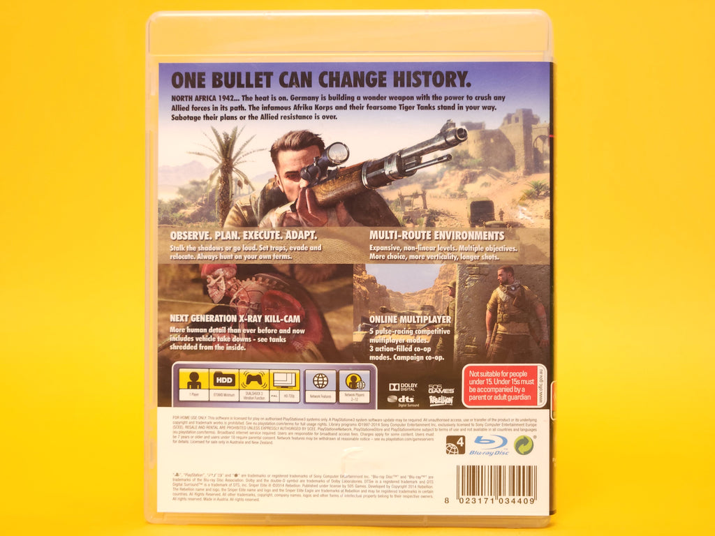 Sniper Elite III – 2014 PlayStation 3