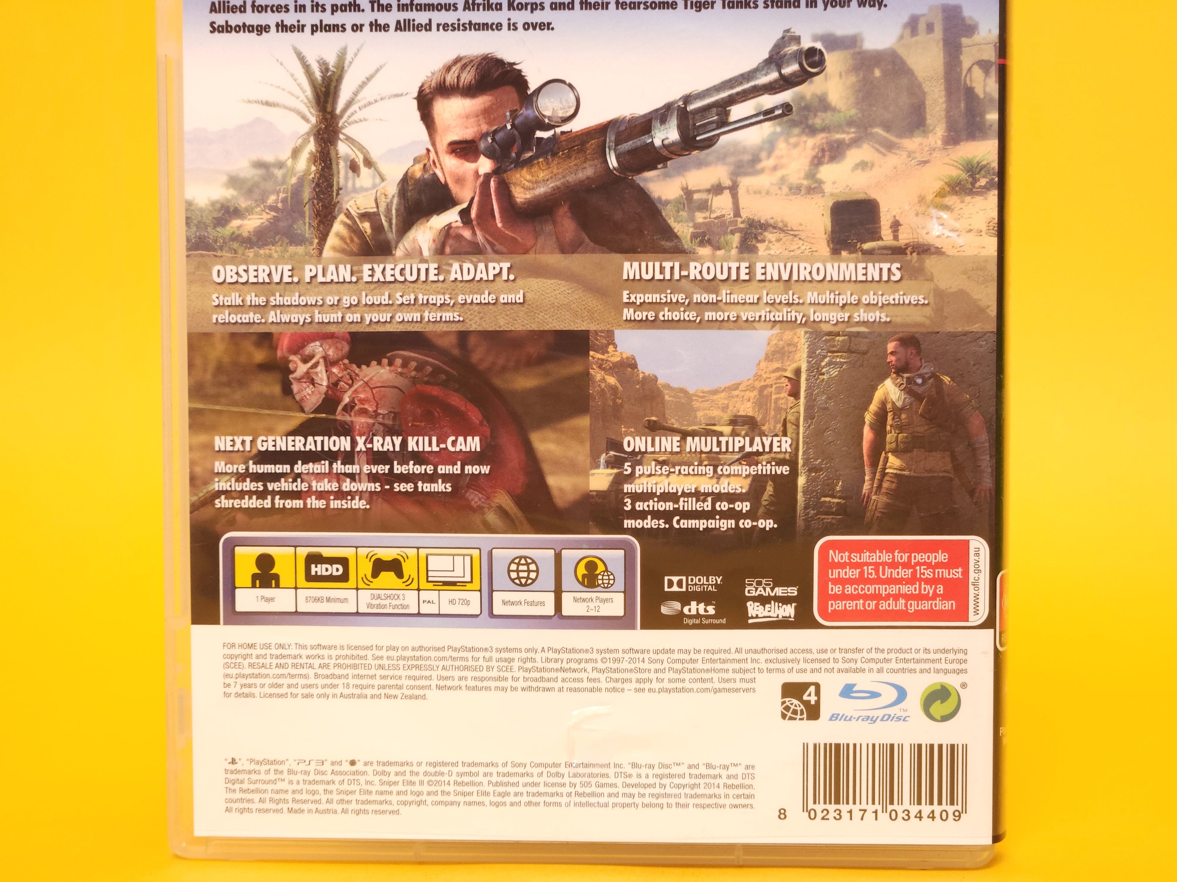 Sniper Elite III – 2014 PlayStation 3