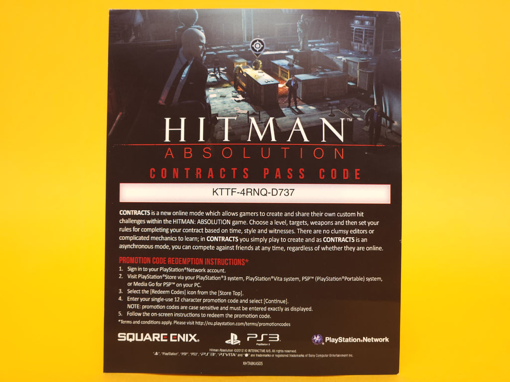 Hitman: Absolution – 2012 PlayStation 3