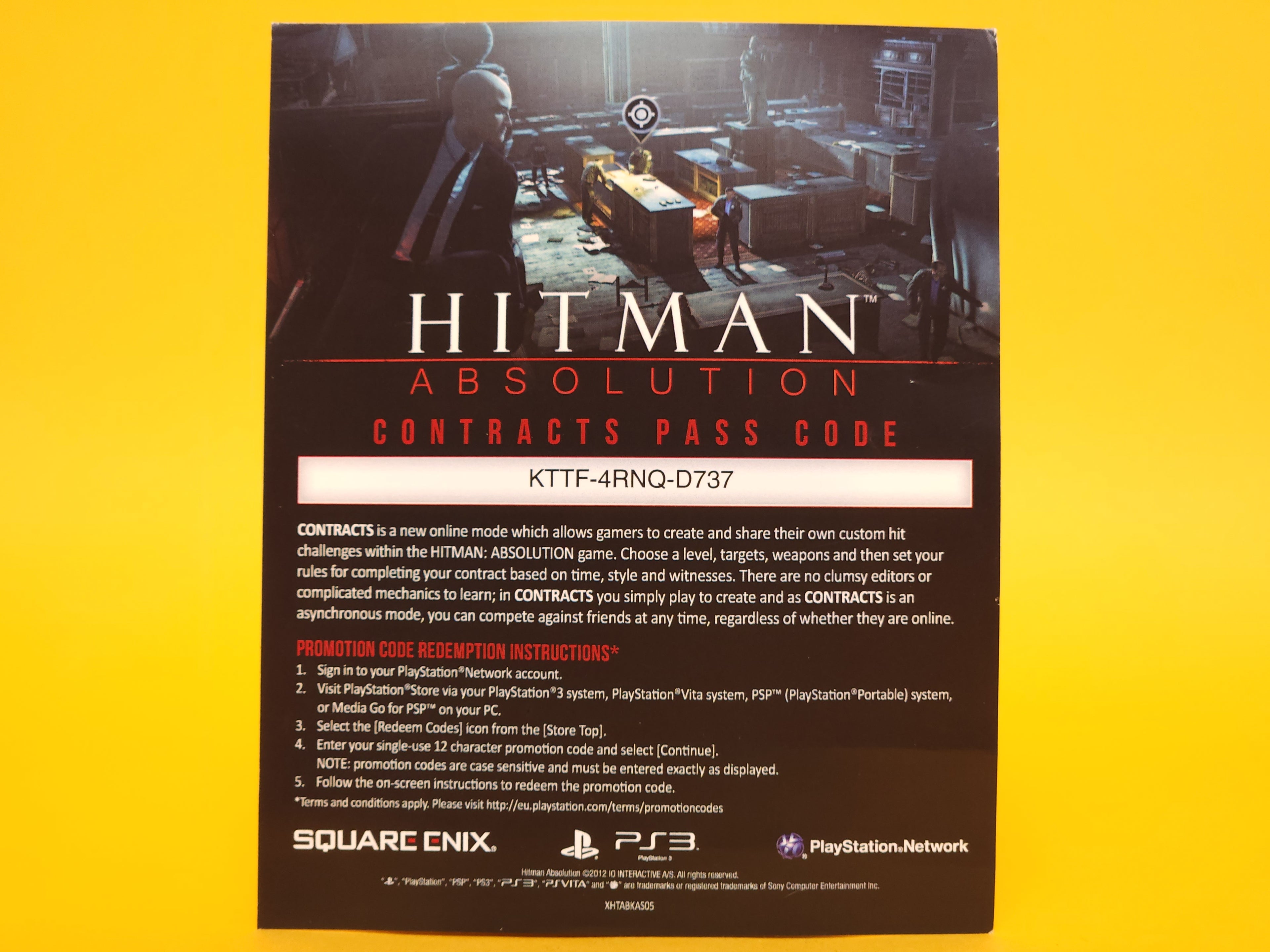 Hitman: Absolution – 2012 PlayStation 3
