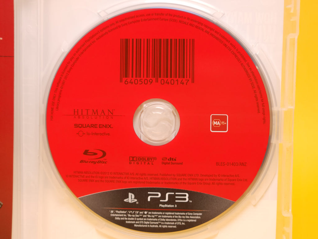 Hitman: Absolution – 2012 PlayStation 3