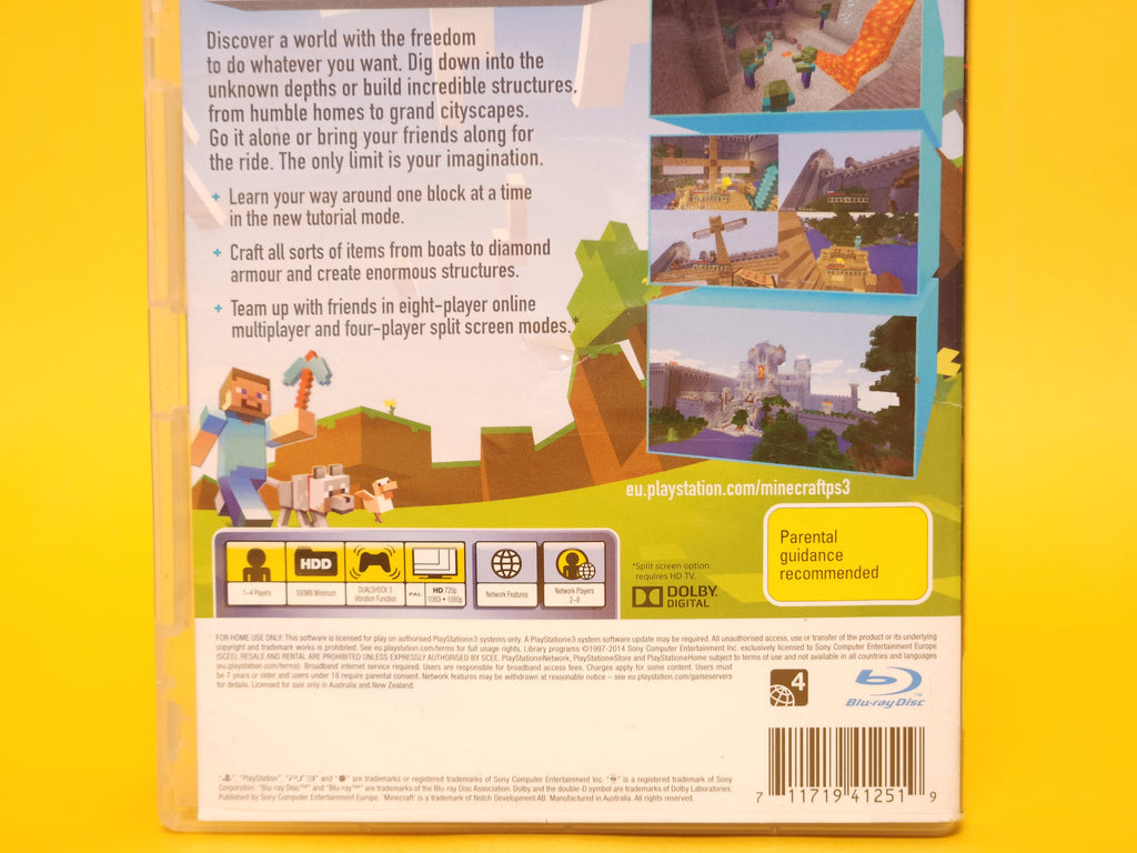 Minecraft: PlayStation 3 Edition – 2013 PlayStation 3