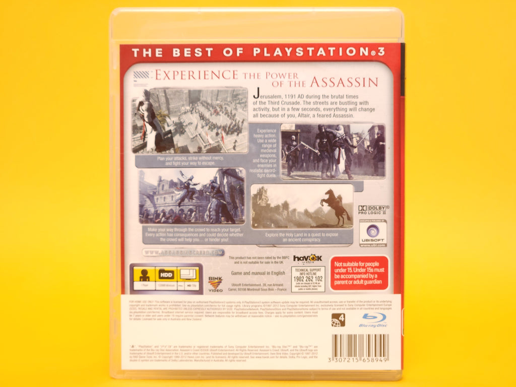 Assassin's Creed – 2007 PlayStation 3 Essentials