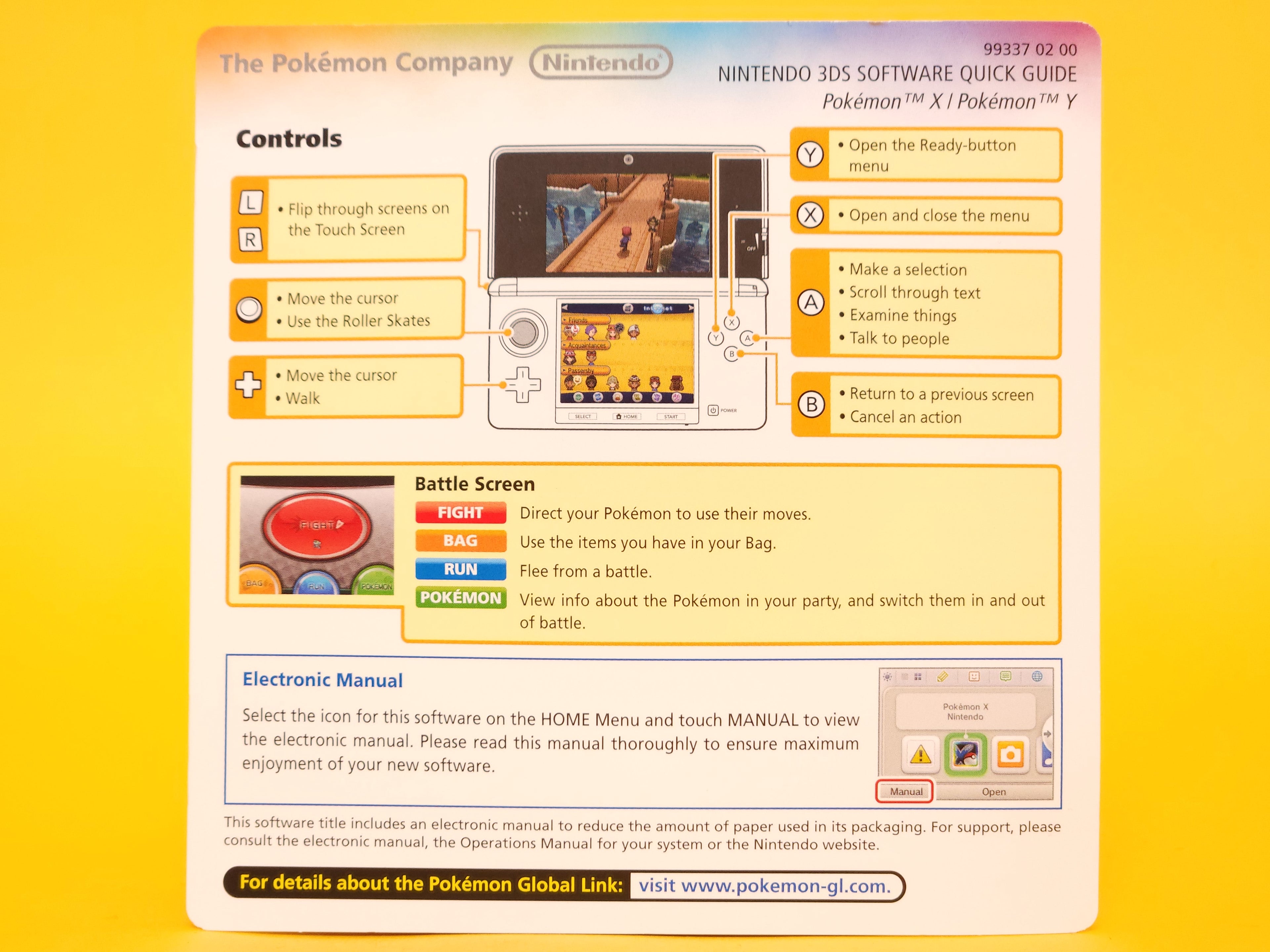 Pokémon Y – 2013 Nintendo 3DS