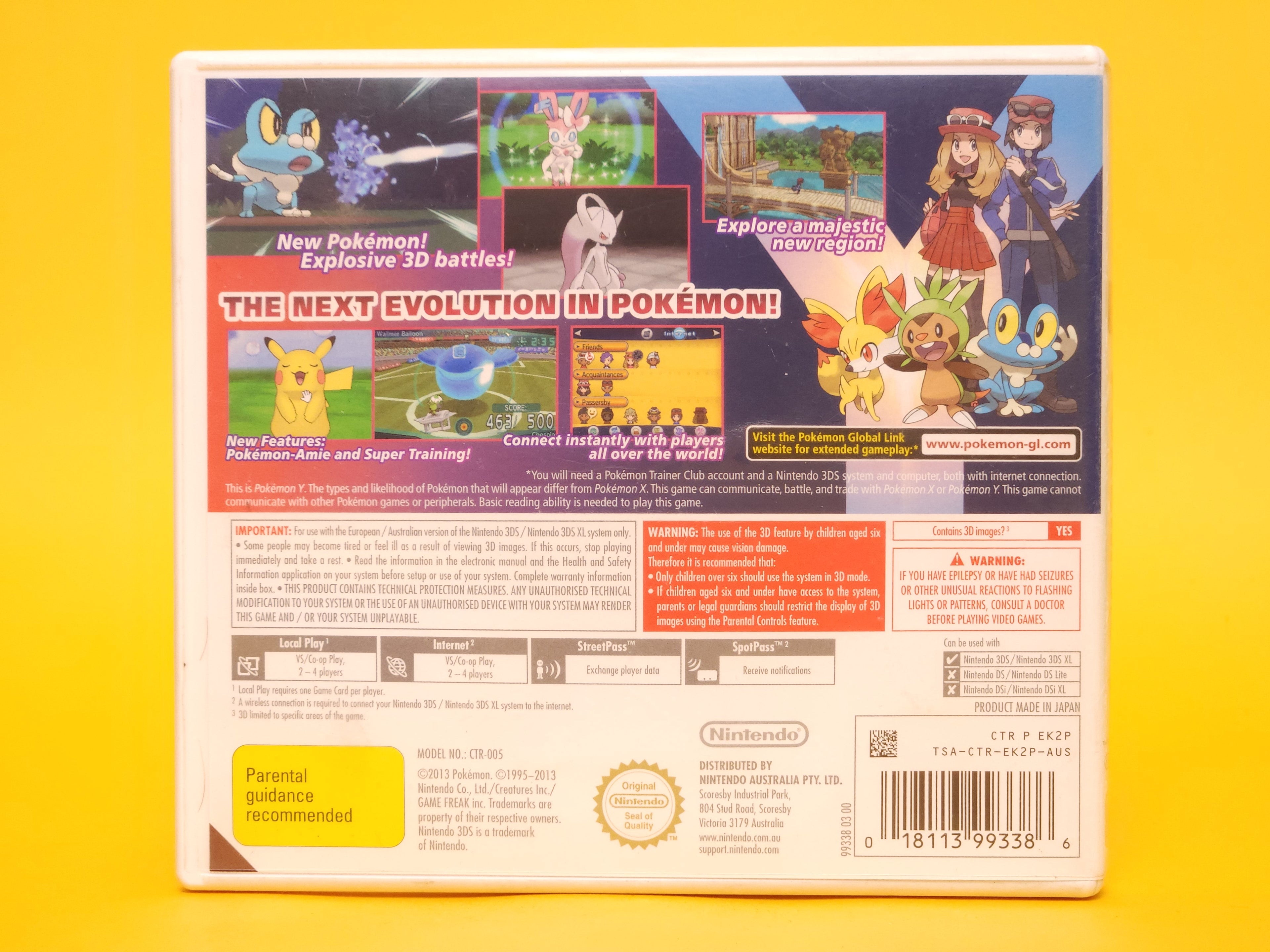 Pokémon Y – 2013 Nintendo 3DS