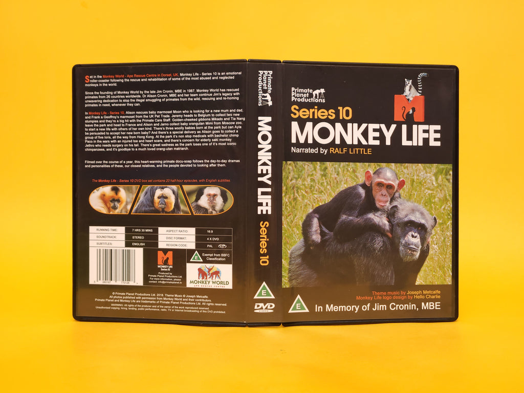 Monkey Life: Series 10 – 2018 DVD