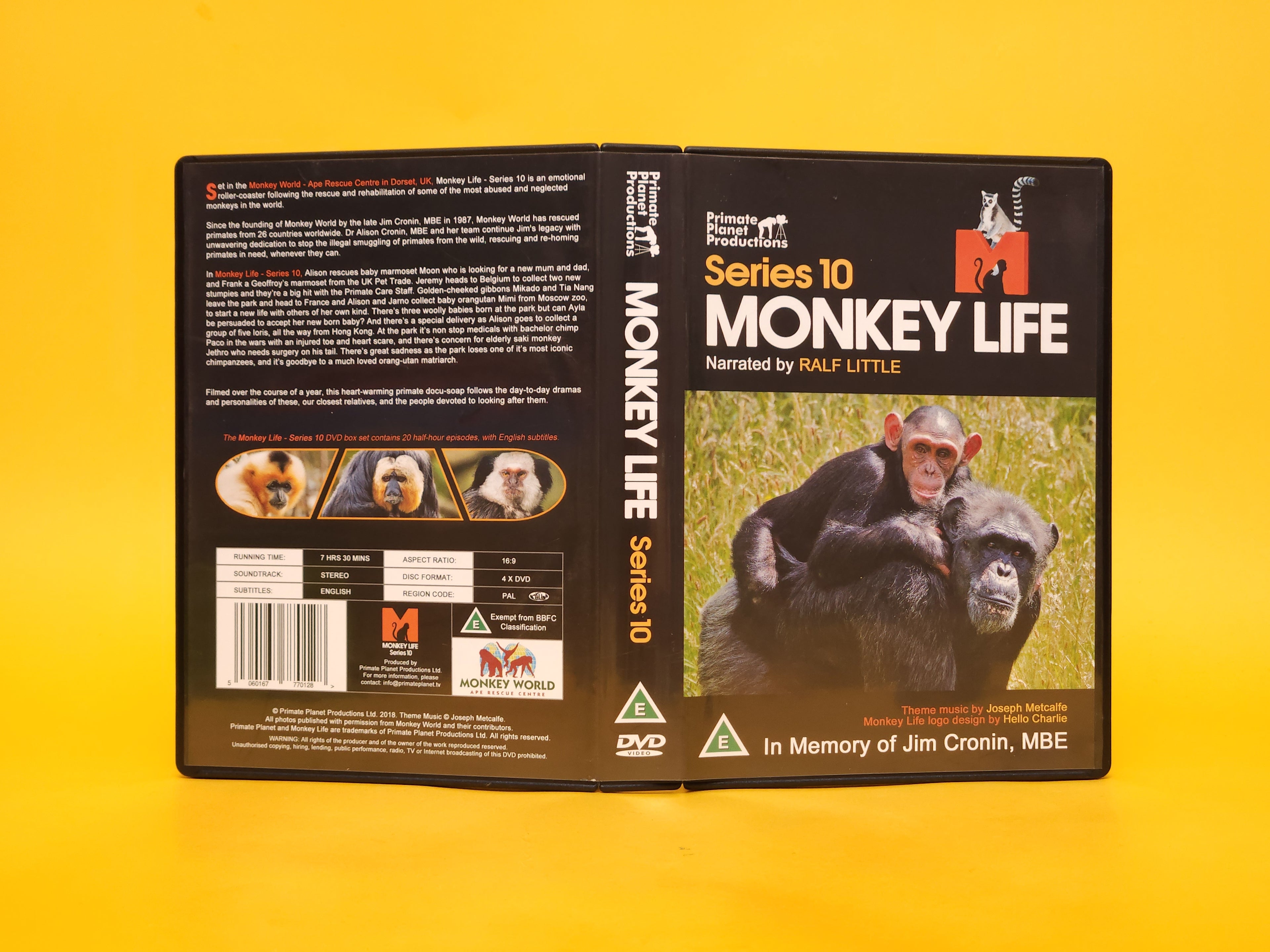 Monkey Life: Series 10 – 2018 DVD