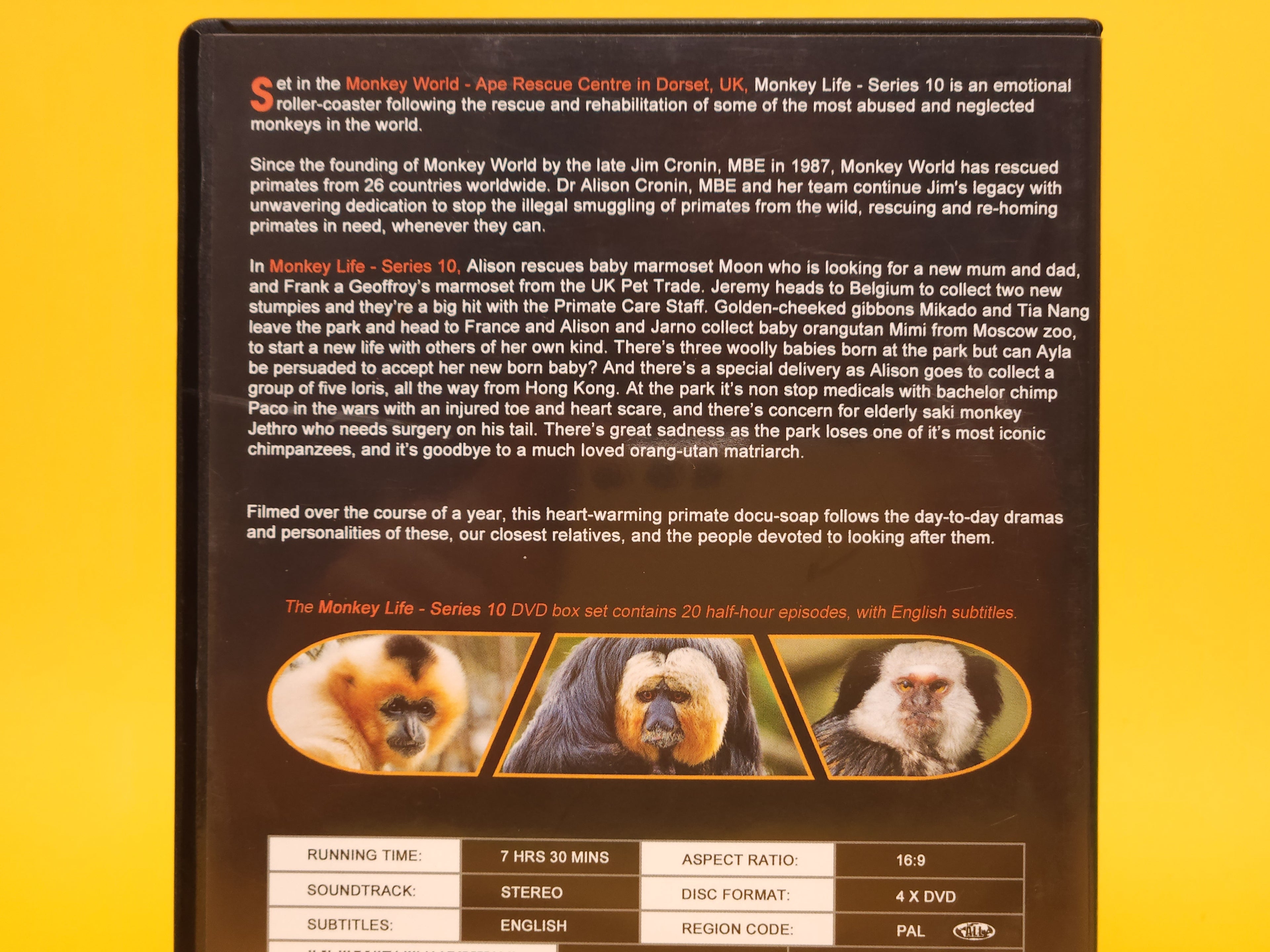 Monkey Life: Series 10 – 2018 DVD