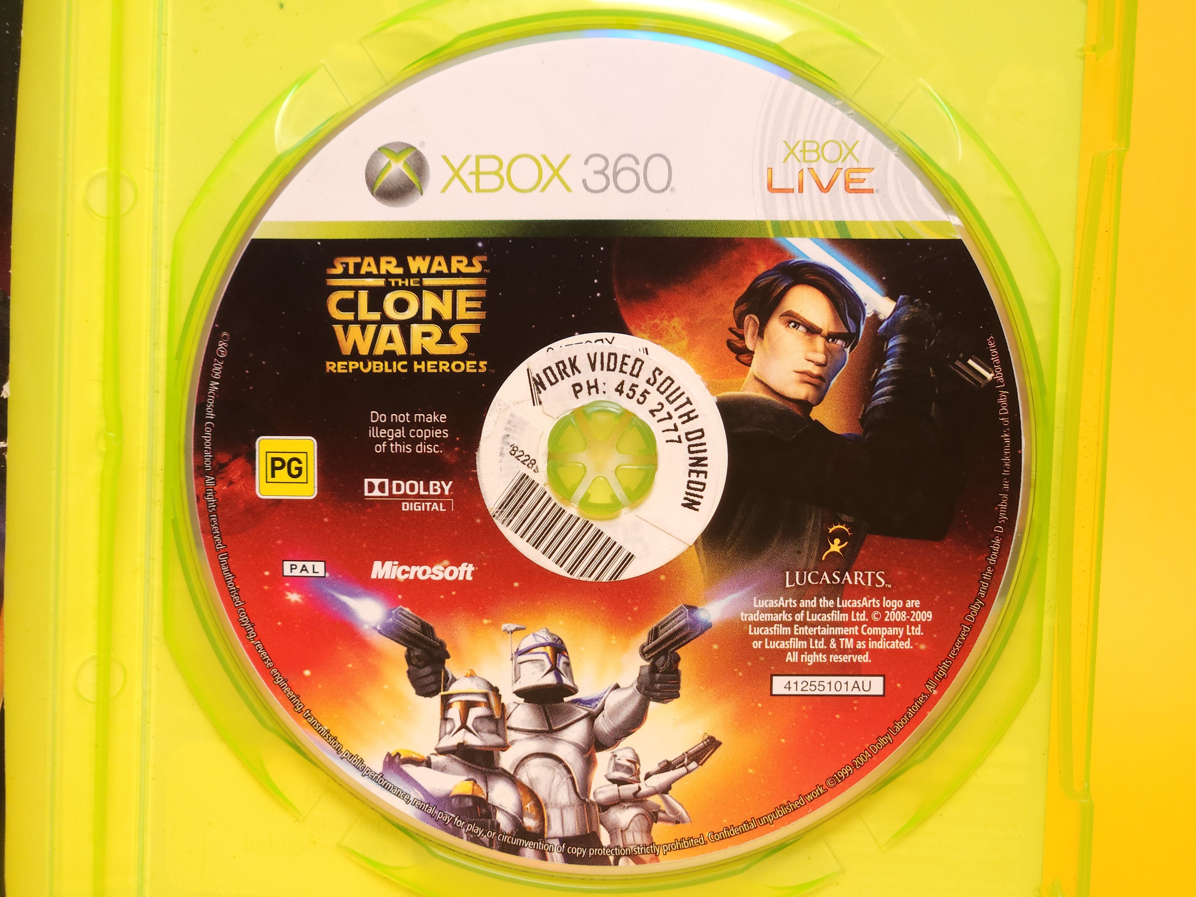 Star Wars: The Clone Wars – Republic Heroes – 2009 Xbox 360