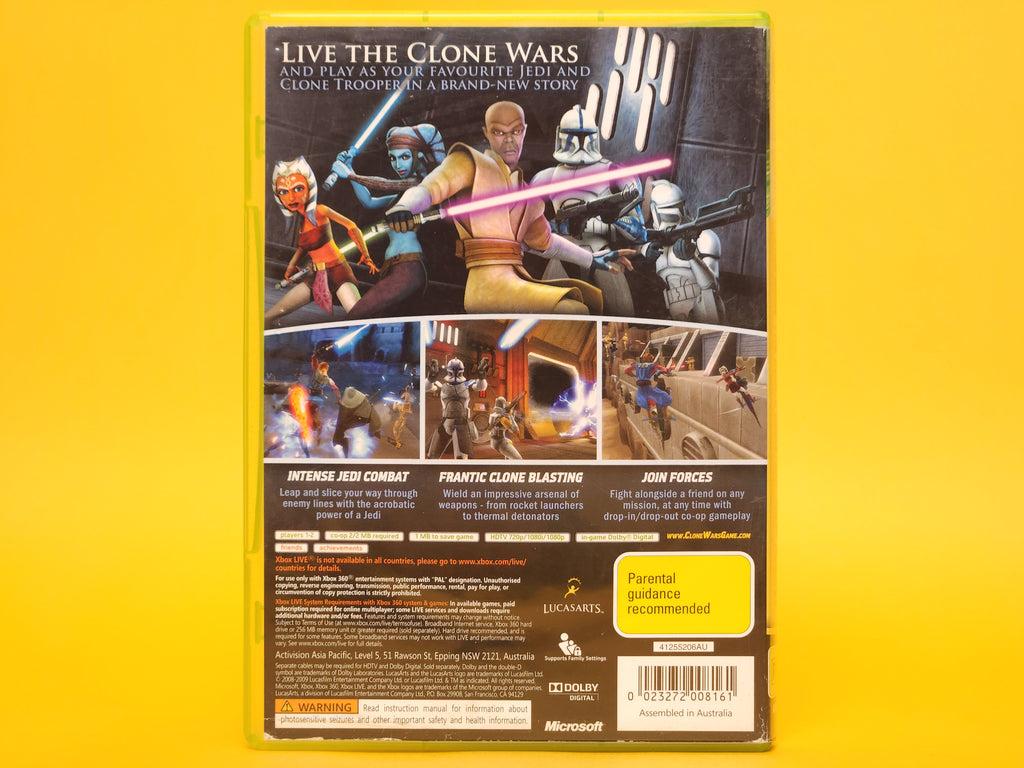 Star Wars: The Clone Wars – Republic Heroes – 2009 Xbox 360